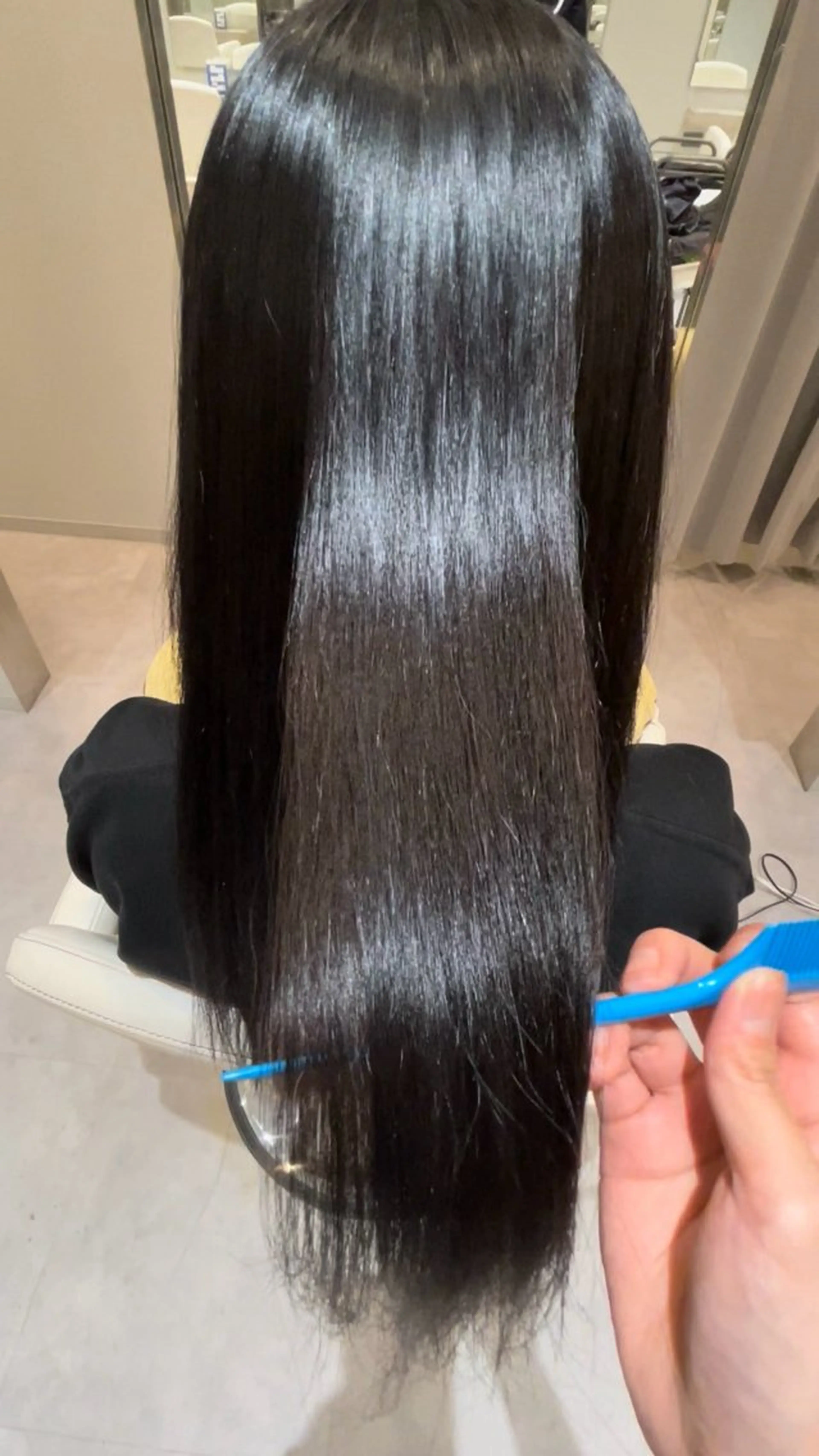 ロング lmu by if所属・程塚 七海のヘアスタイル