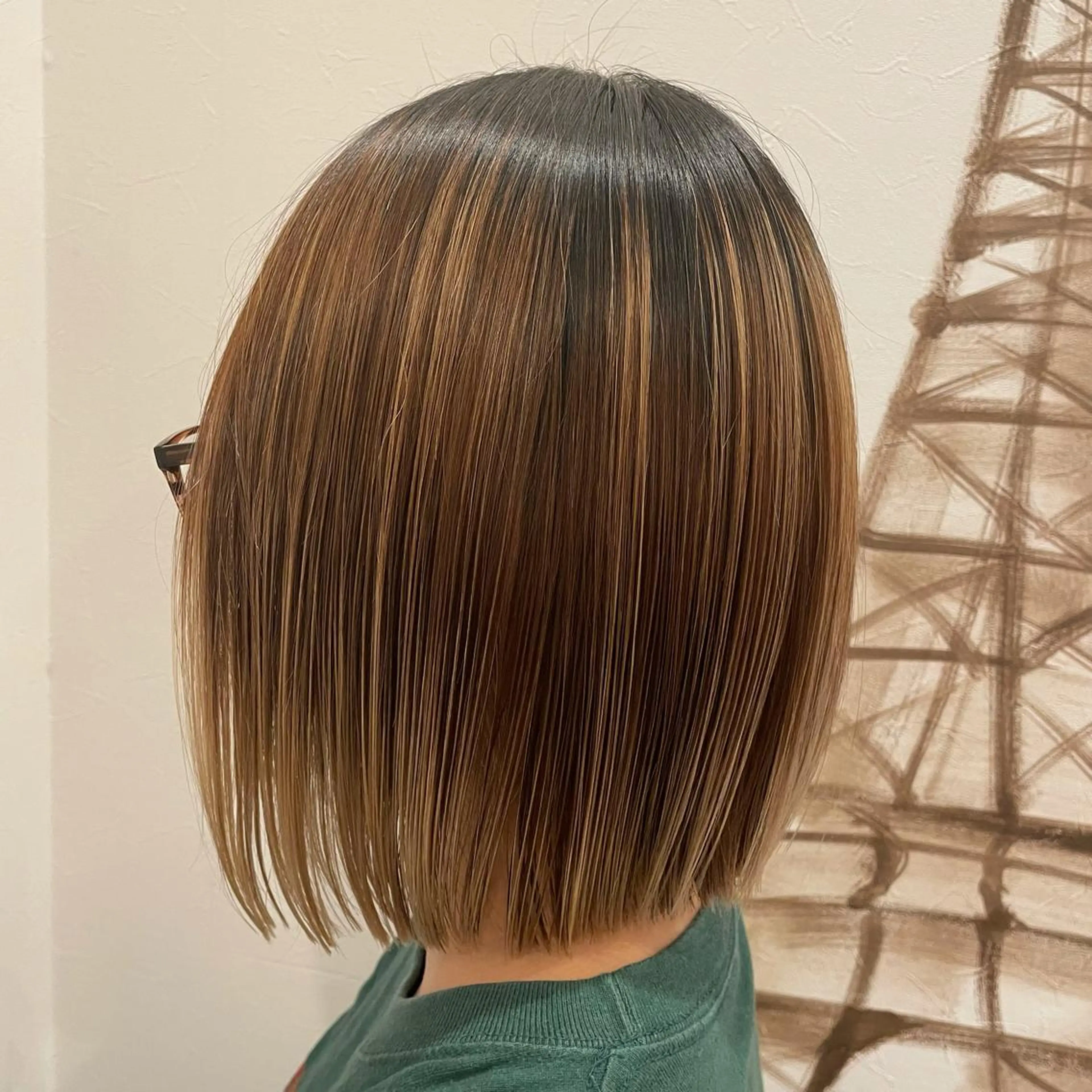 ショート 切りっぱなしボブ ボブ 古澤 あかねのヘアスタイル