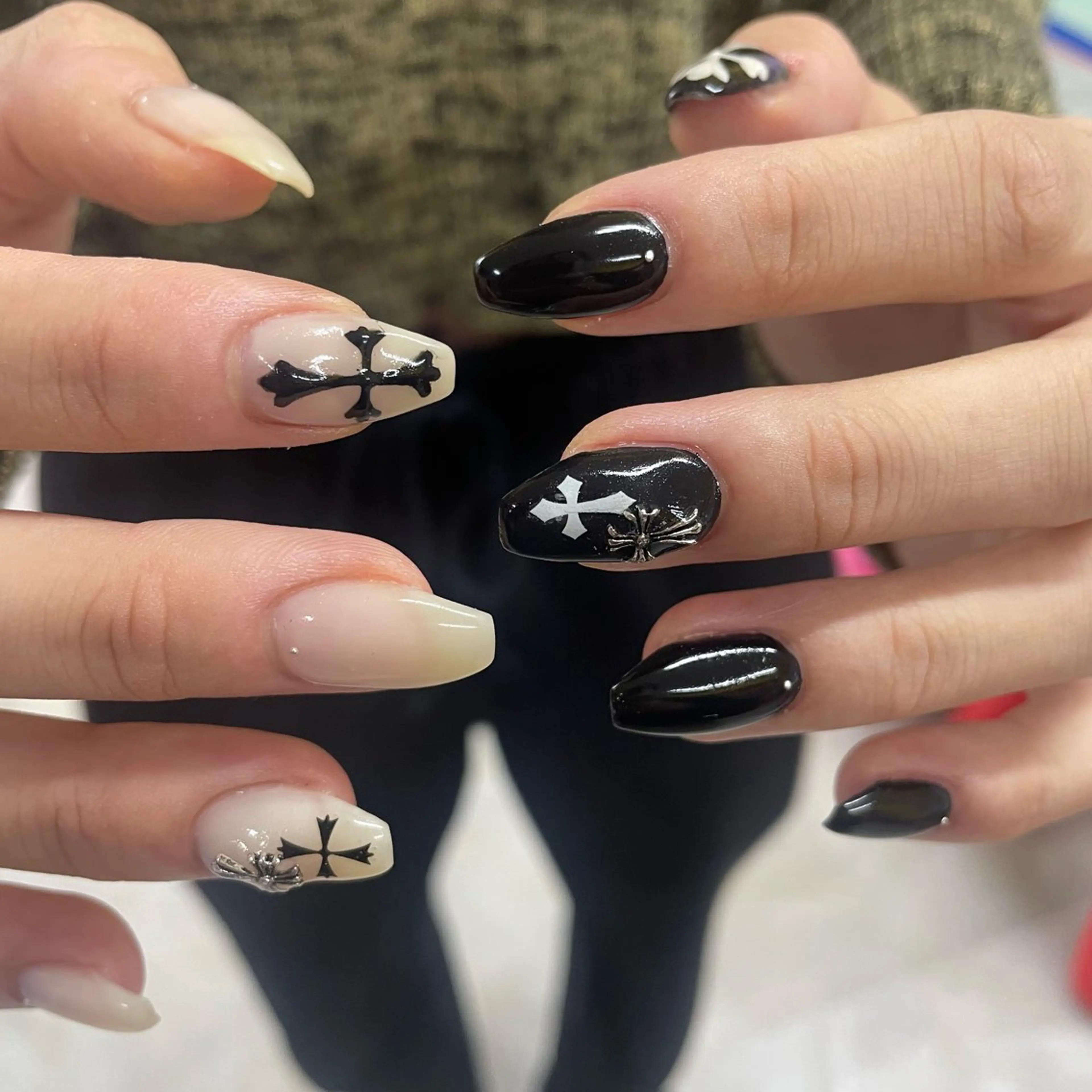 ネイル ハンドネイル ひめか🫁 推し概念・個性派のネイルデザイン