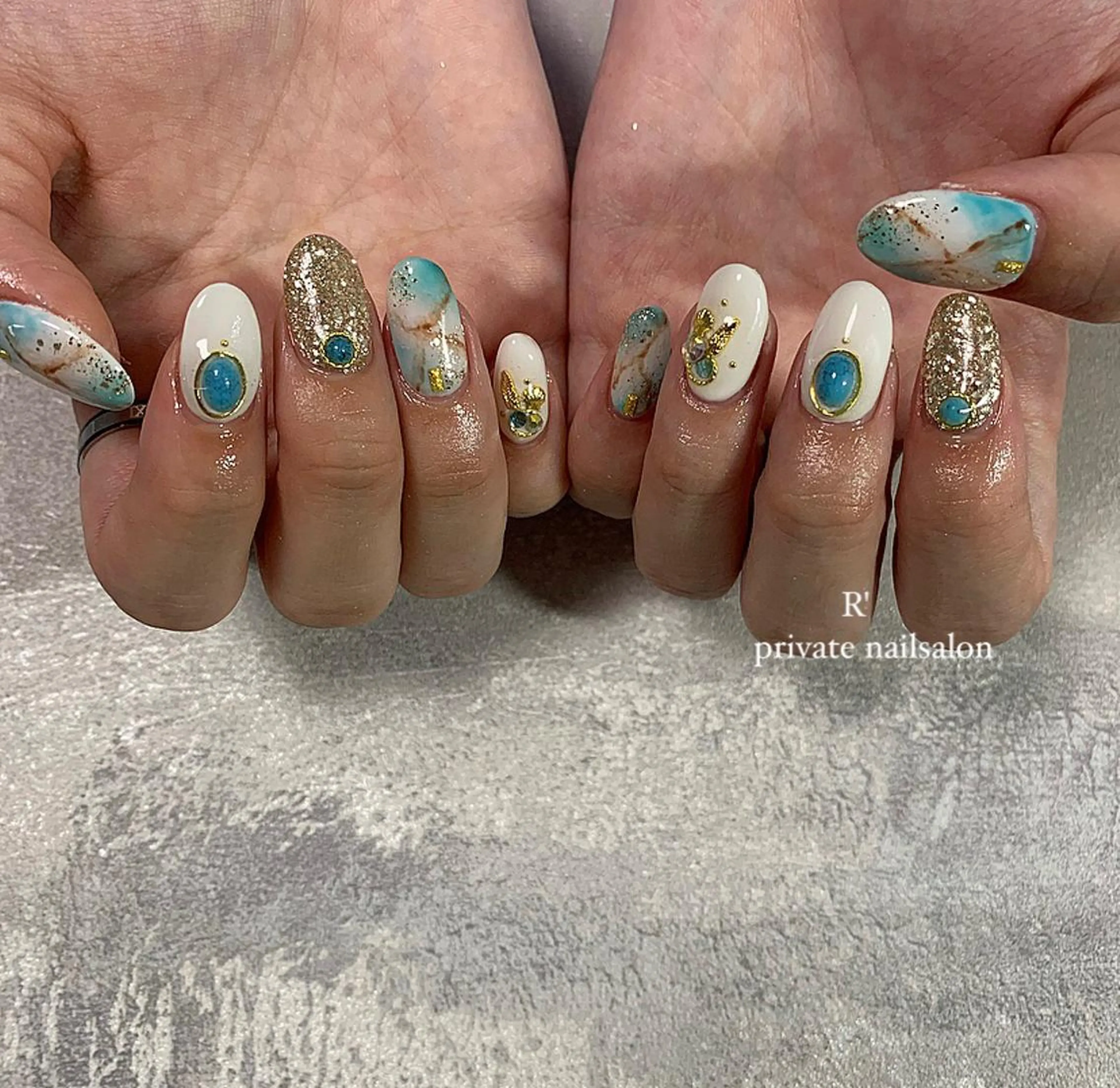 ネイル Bersinar nail所属・Bersinar nail(rina)のネイルデザイン