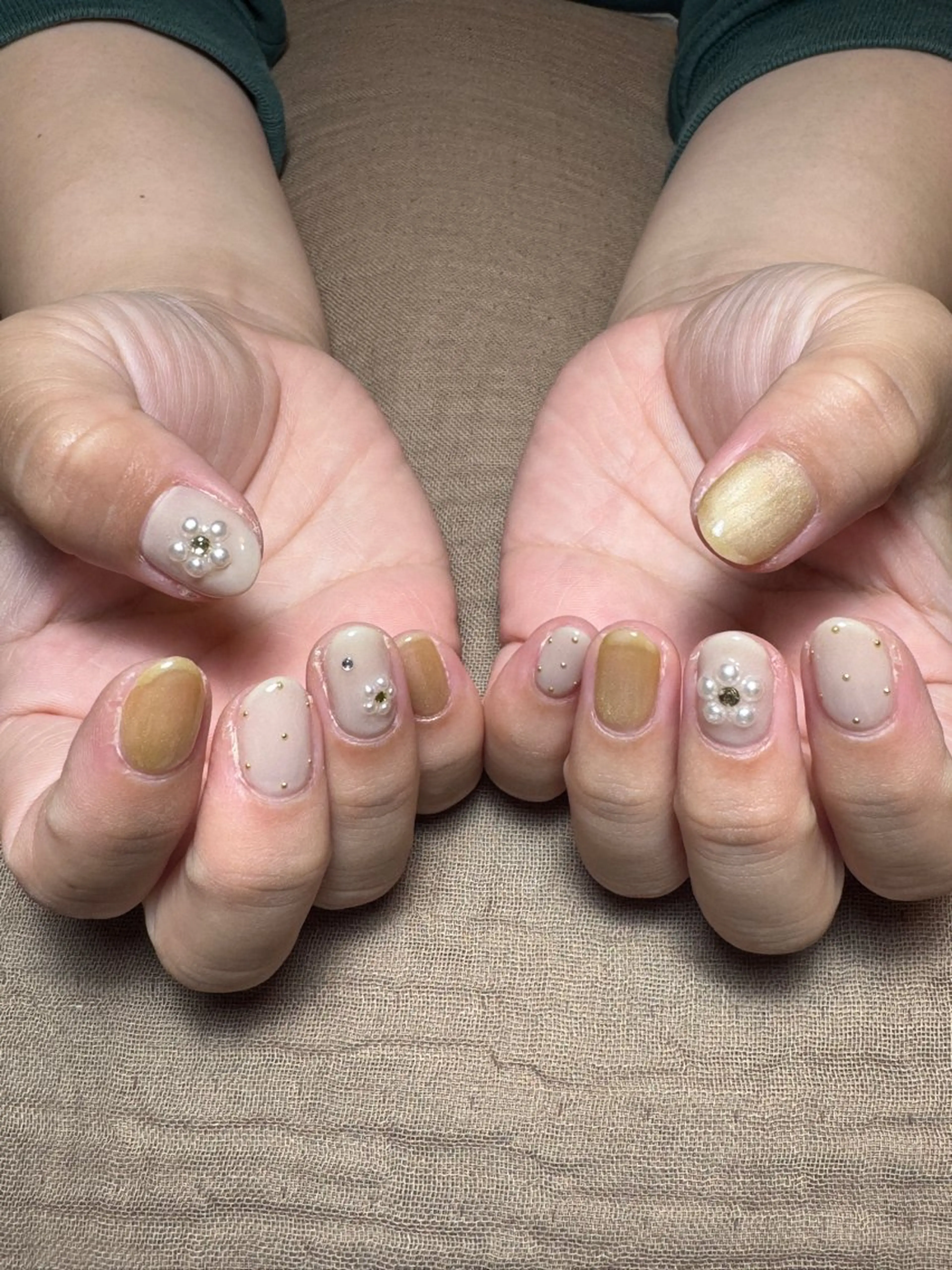 ネイル 持ち込み ハンドネイル nailsalon mu ; uのネイルデザイン