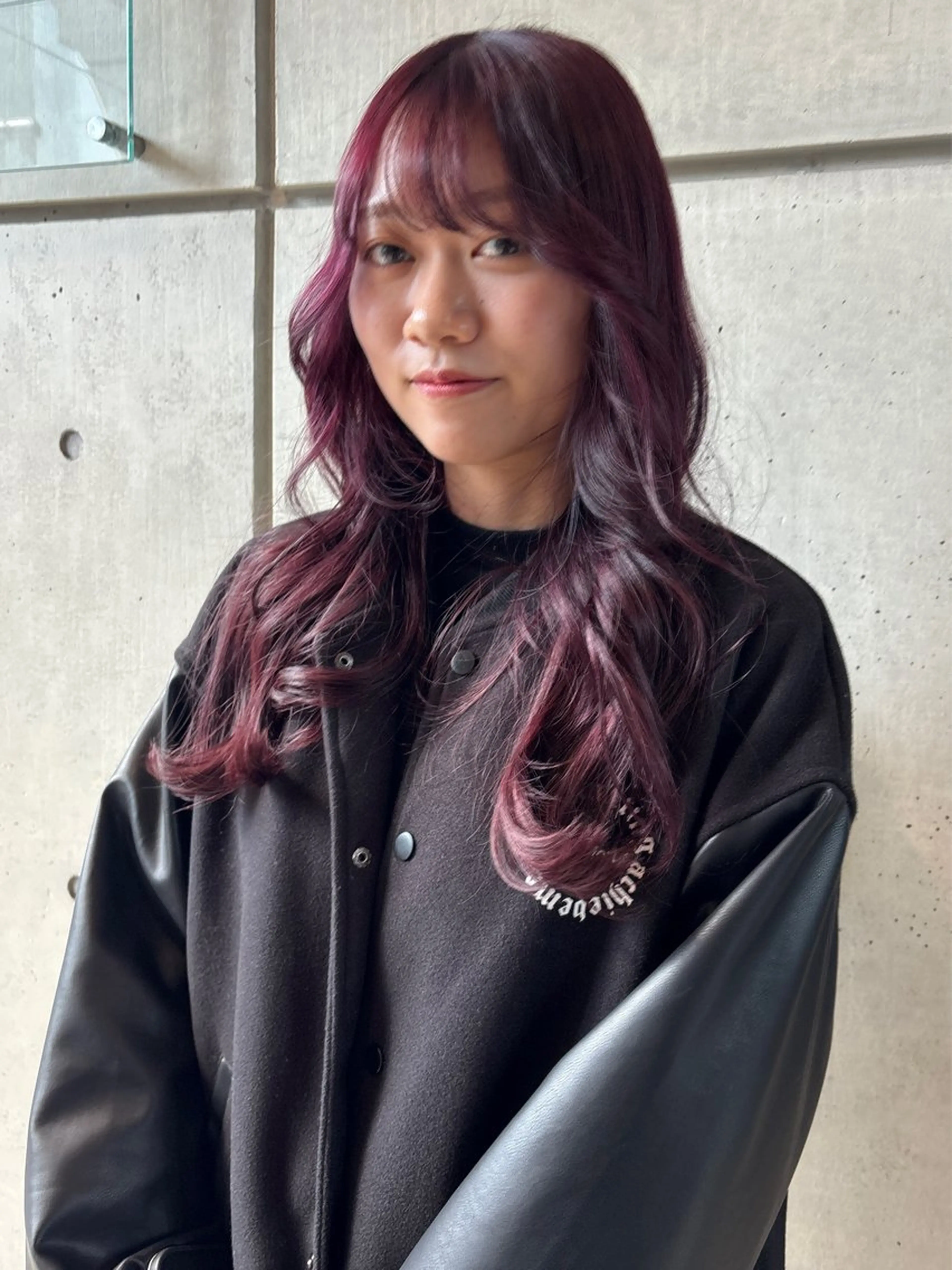 ロング カラー abe yuikaのヘアスタイル