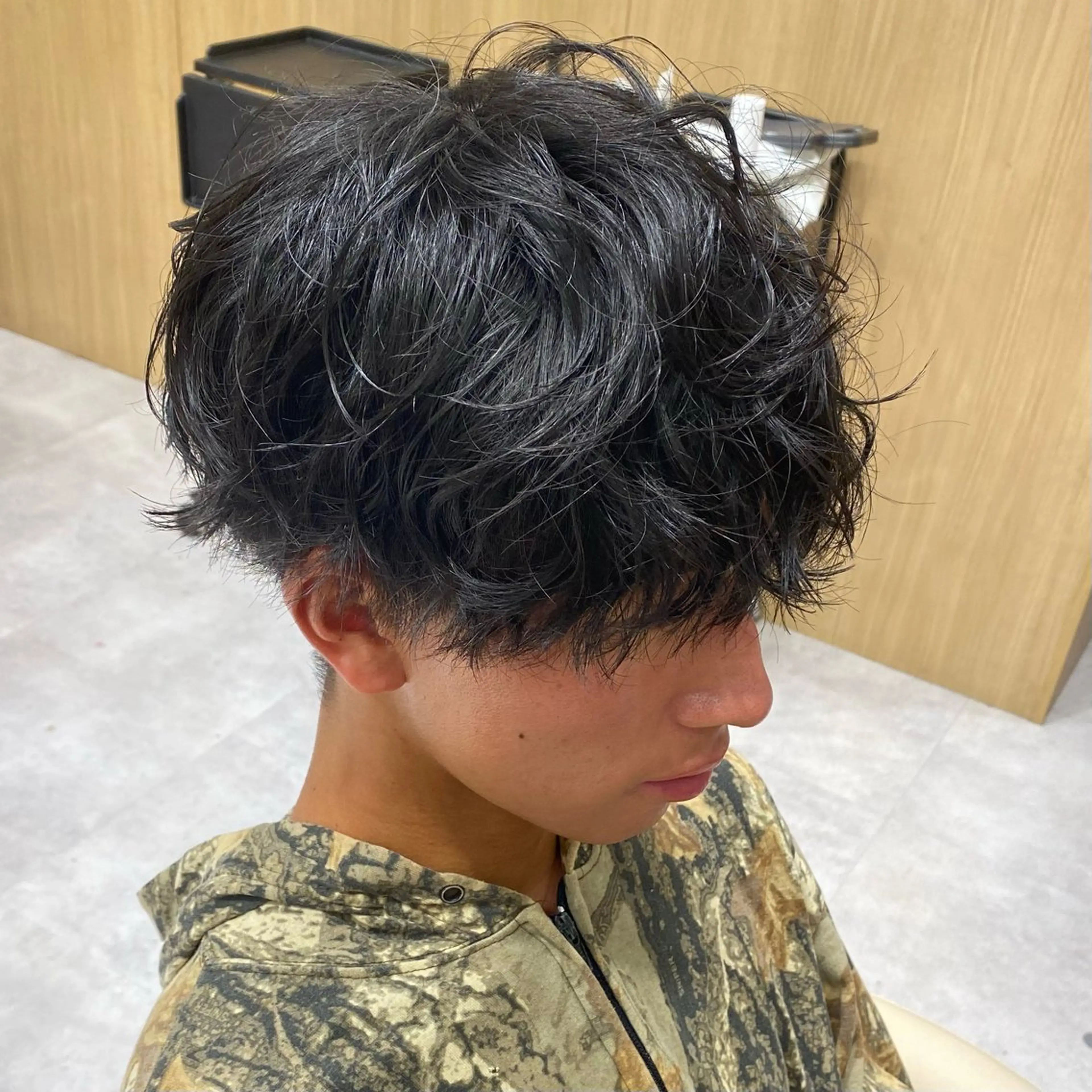 ショート パーマ メンズ UNIX所属・《無料施術》/ メンズパーマ/村上翼のヘアスタイル