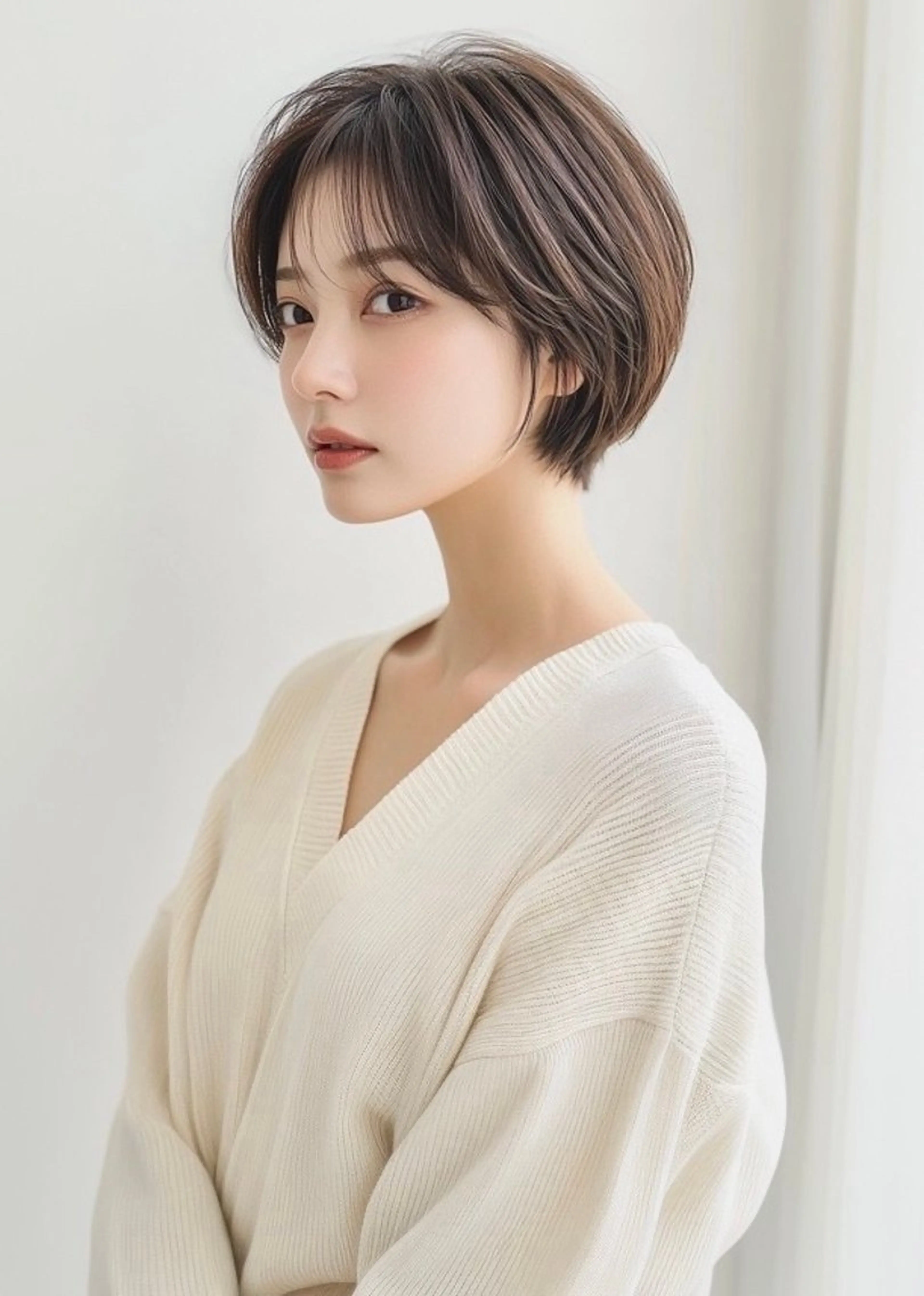 ショート カット ヘアカラー 🫧似合わせショート ゴヤ🫧のヘアスタイル
