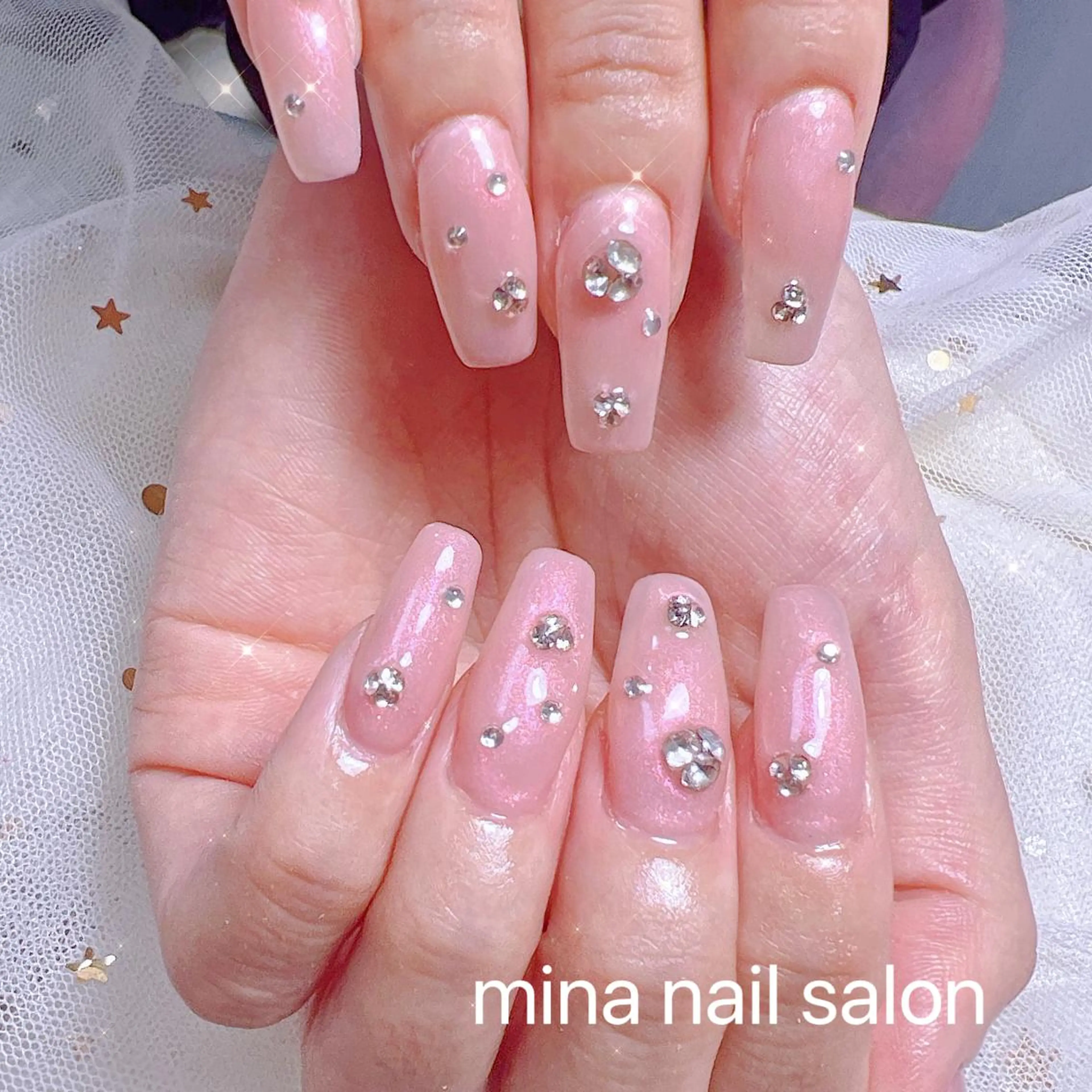 ネイル 🎀彩羽チップ 長さだし専門🎀のネイルデザイン