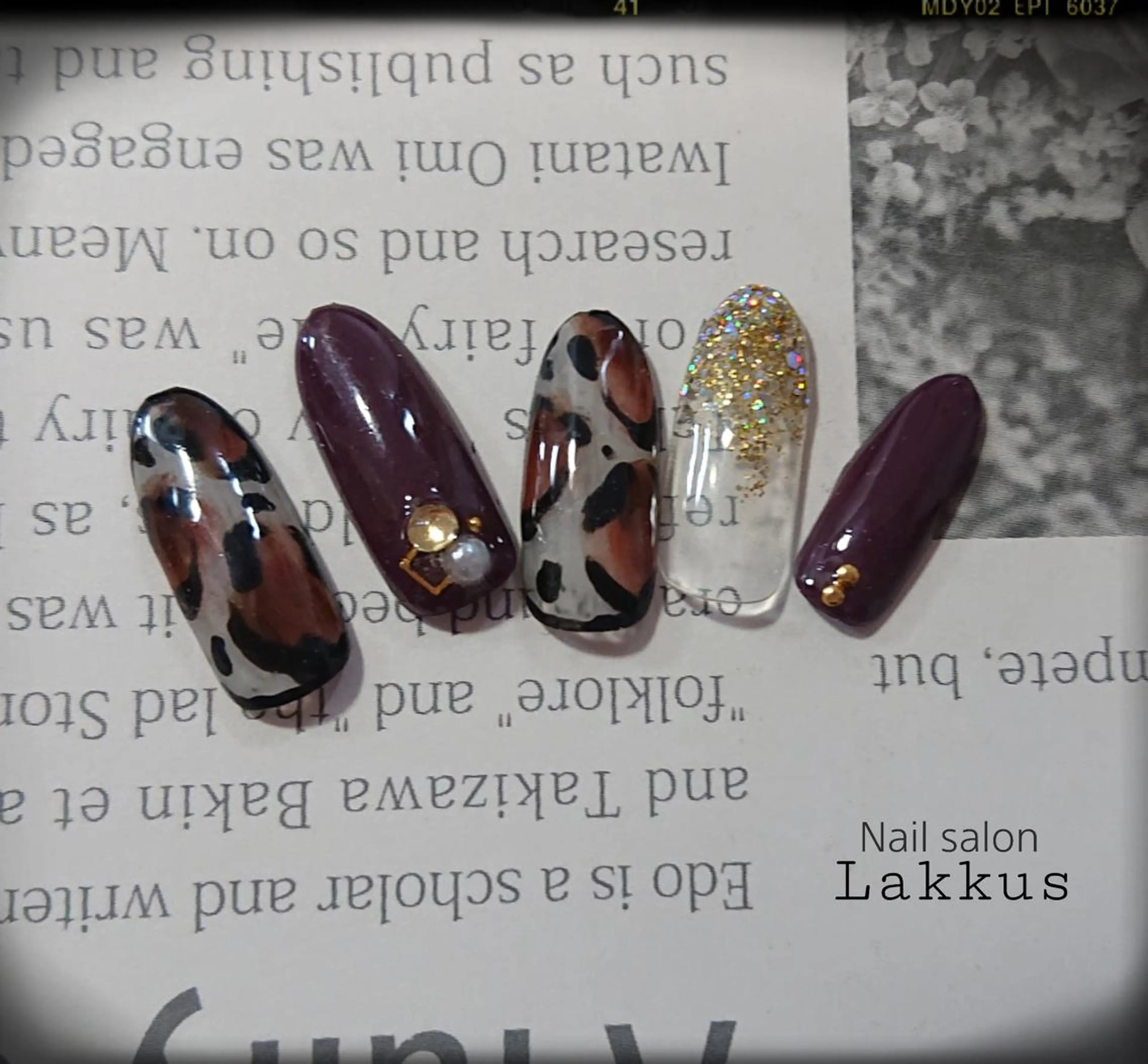 ネイル ハンドネイル Lakkus T－Mのネイルデザイン