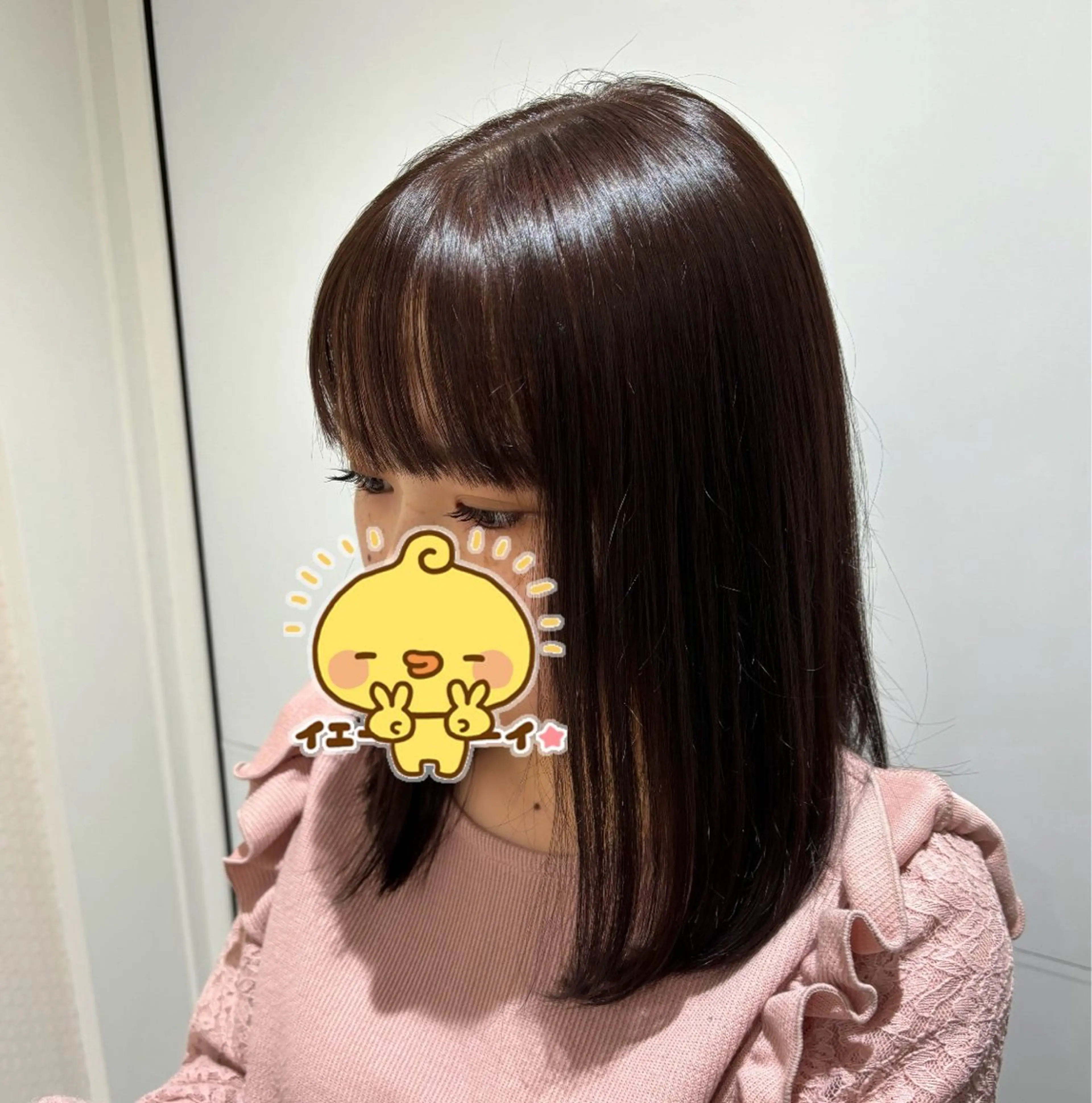 カラー ブラウンカラー ピンクカラー ヘアカラー Les Saisons EX 大宮店所属・間島 叶のヘアスタイル