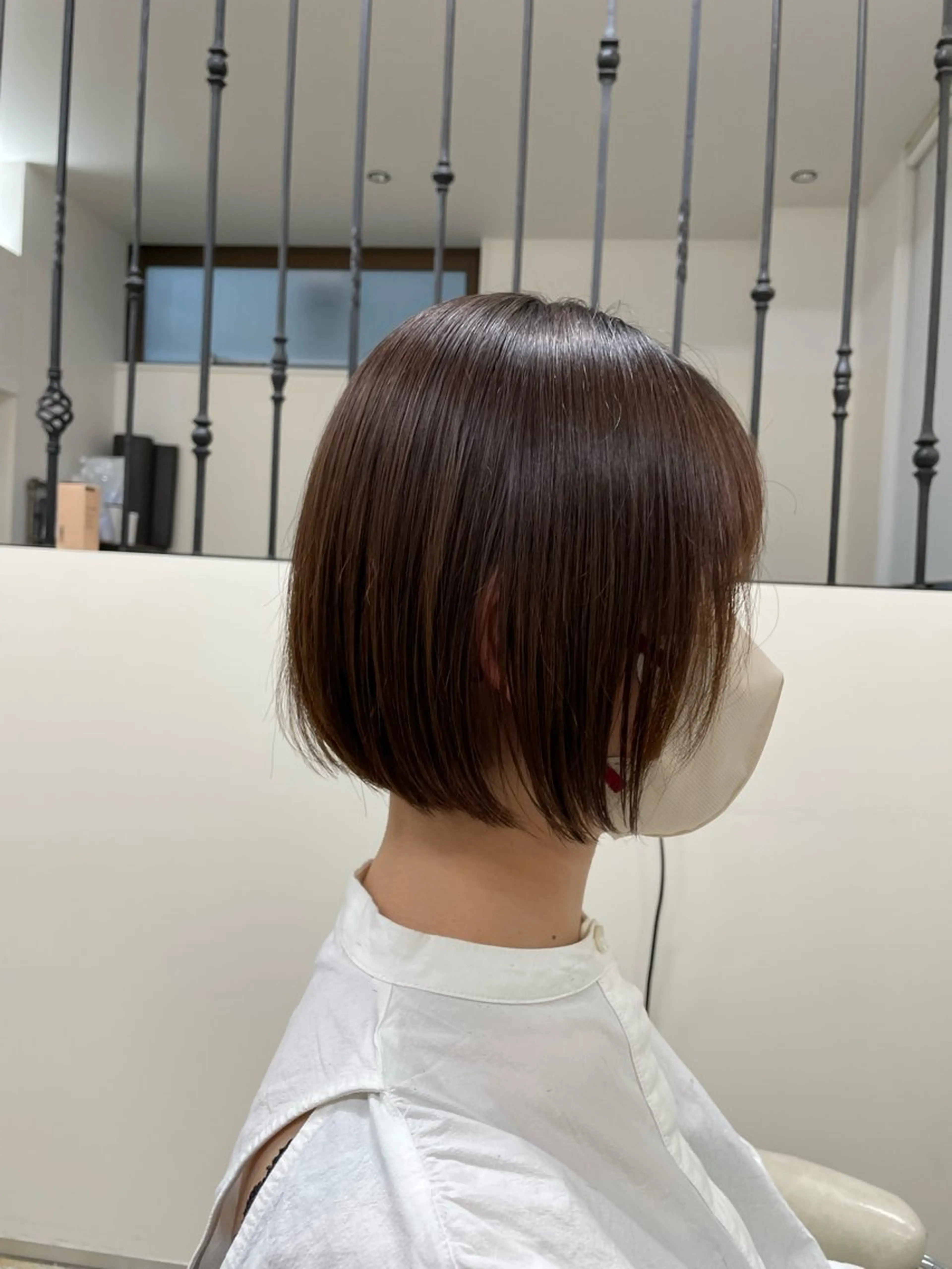 ショート ボブ カット 宮本 祥生のヘアスタイル
