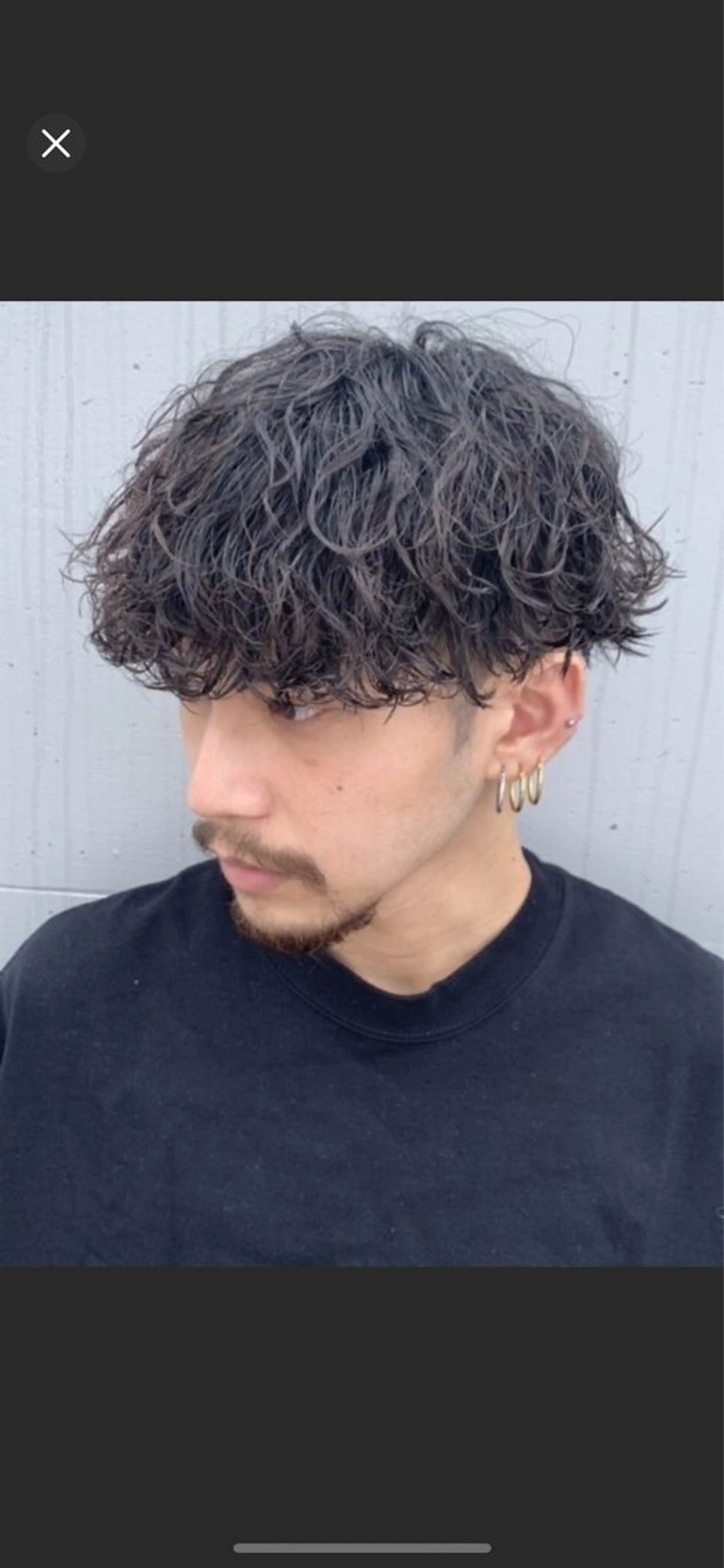 カラー メンズ 🌀メンズパーマ🌀 波巻き/馬渕叶悟🦔のヘアスタイル