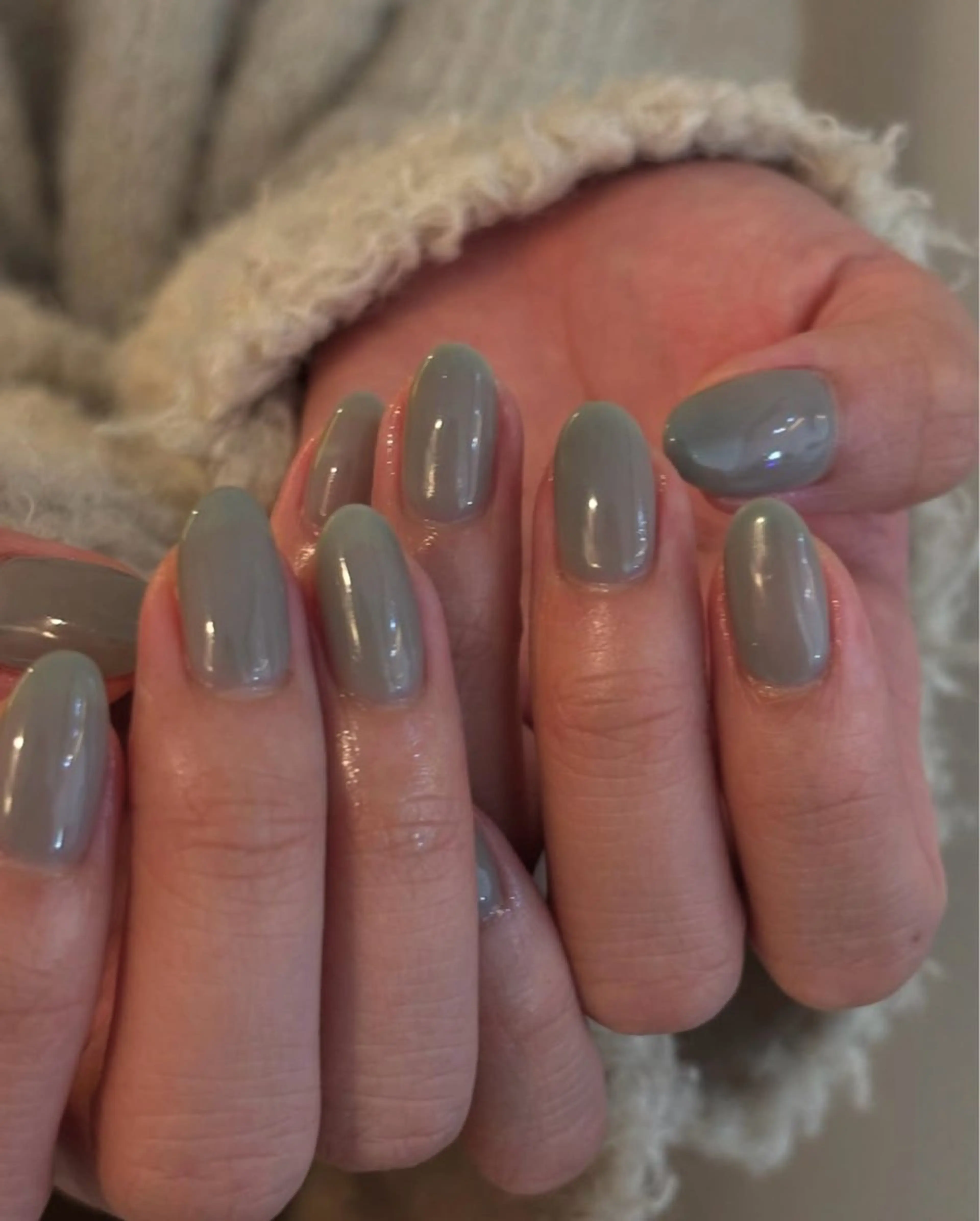 ネイル ニュアンスネイル ワンカラーネイル mer fudge所属・mer-fudge- shioriのネイルデザイン