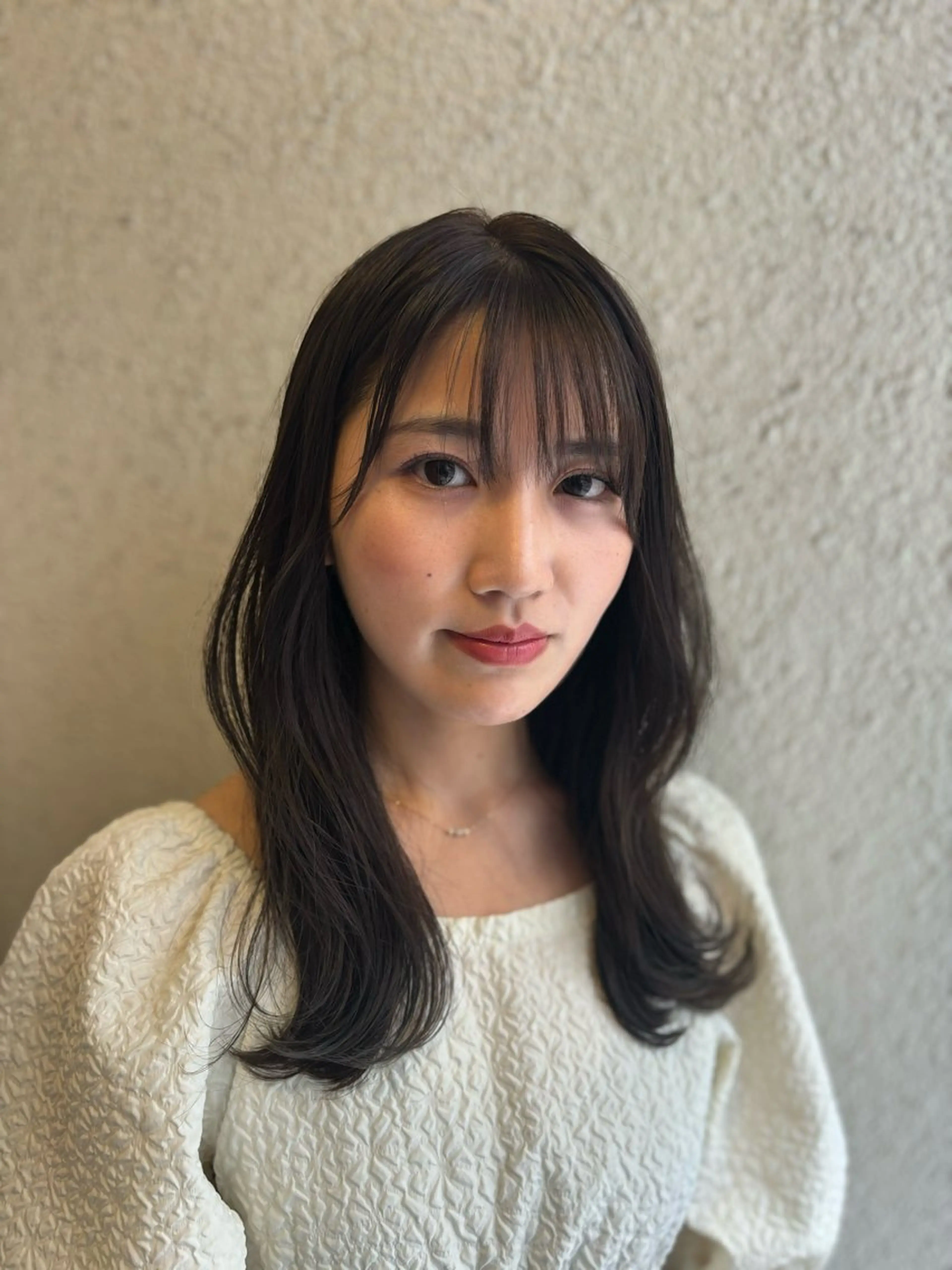 ミディアム カラー ⌇透明感color 🌹ᴍᴇɢᴜᴍɪ ⌇のヘアスタイル