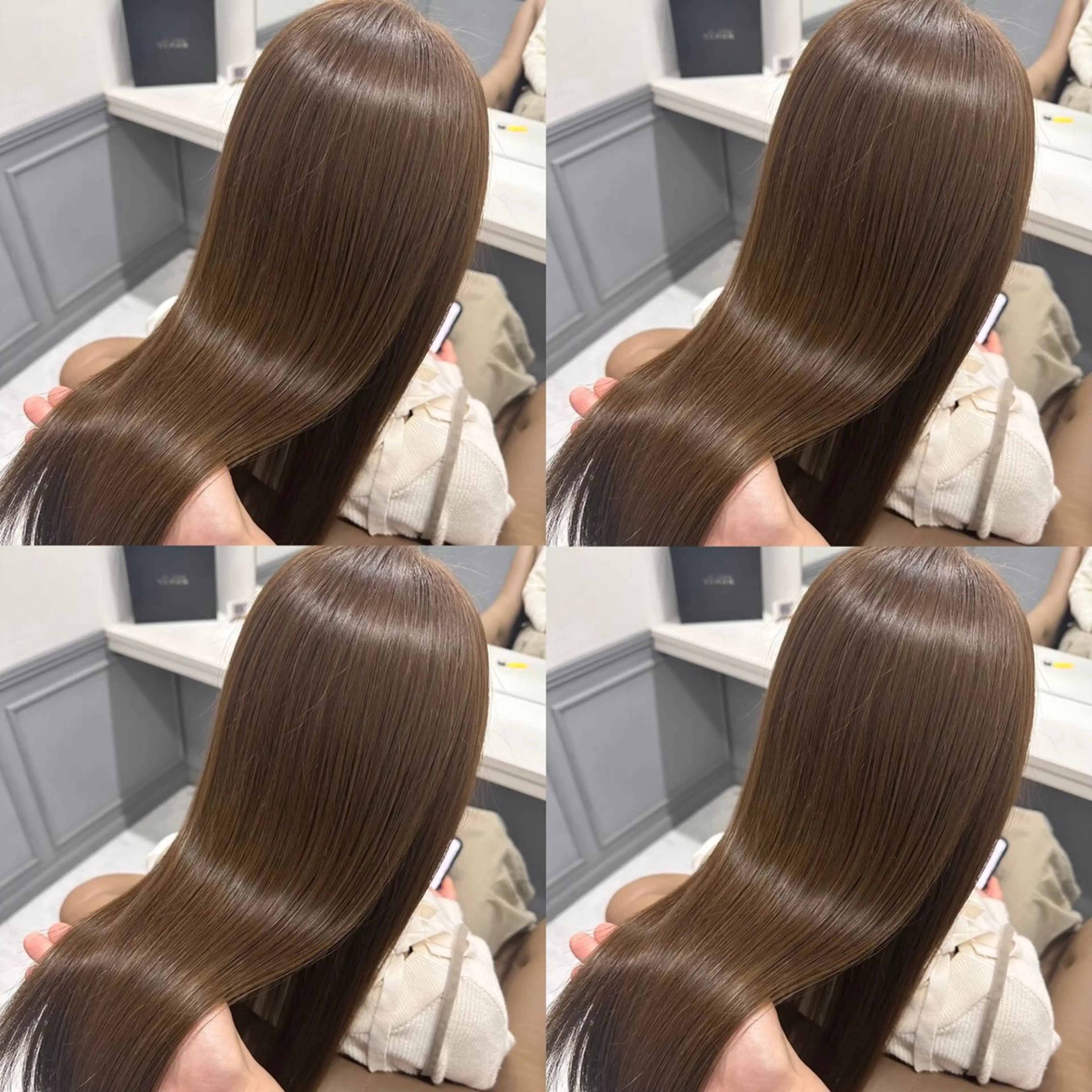 ロング カラー ヘアカラー トリートメント 🦋髪質改善/艶髪 REISA🦋のヘアスタイル