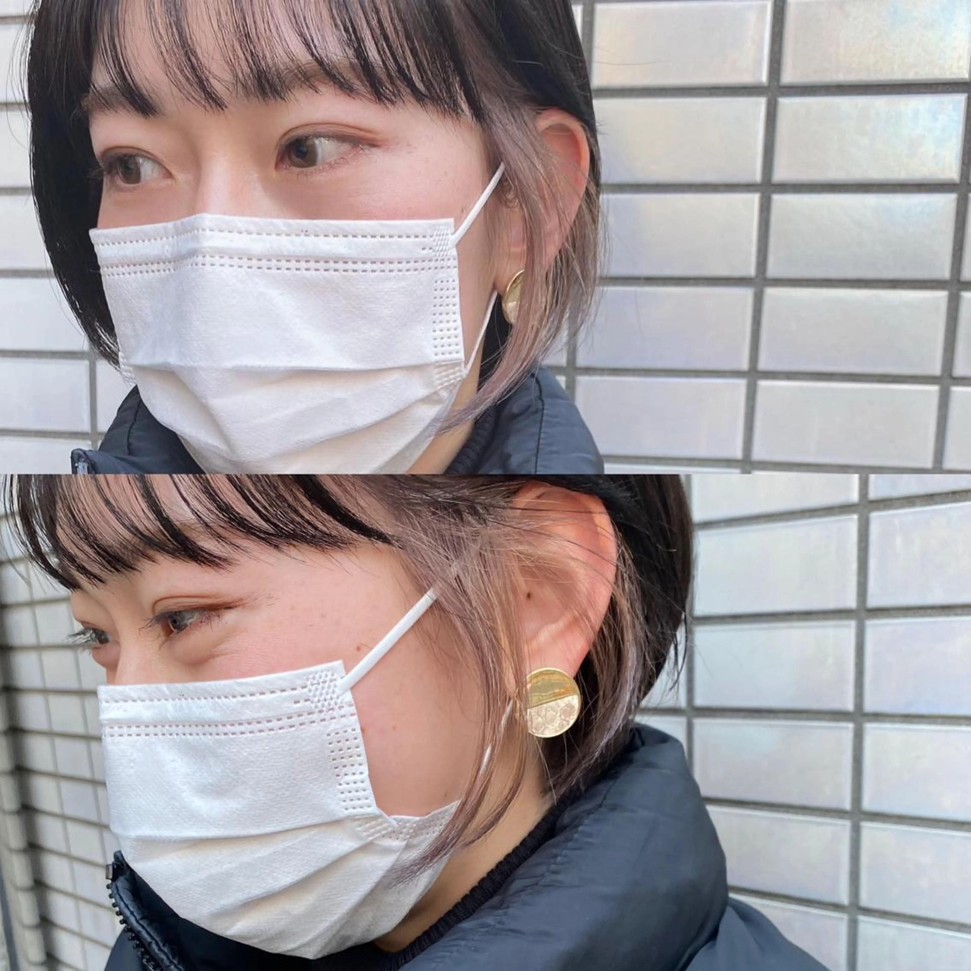 ショート カラー THE DAY所属・AKI HASHIMOTOのヘアスタイル