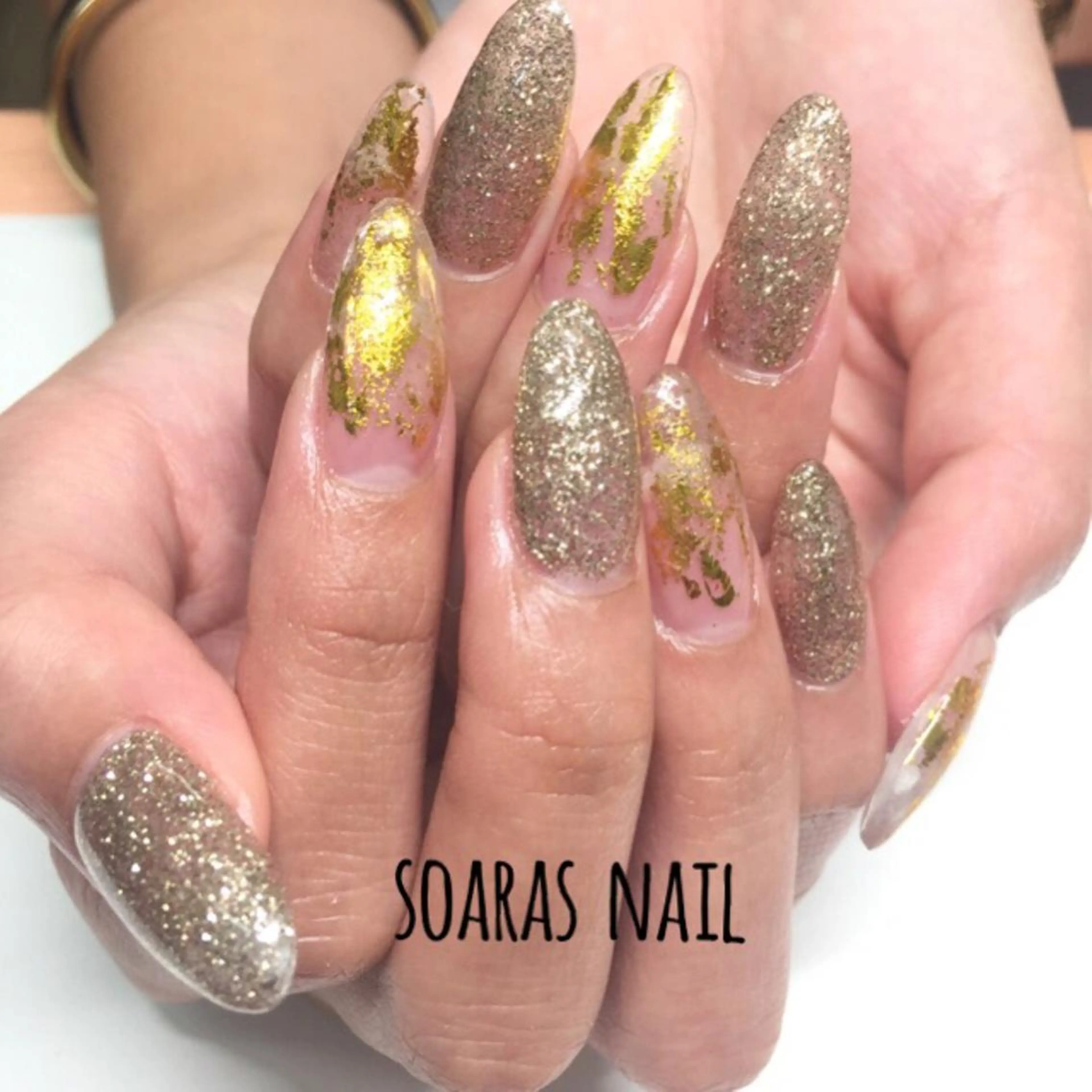 ネイル スカルプネイル シンプルネイル soaras nailのネイルデザイン