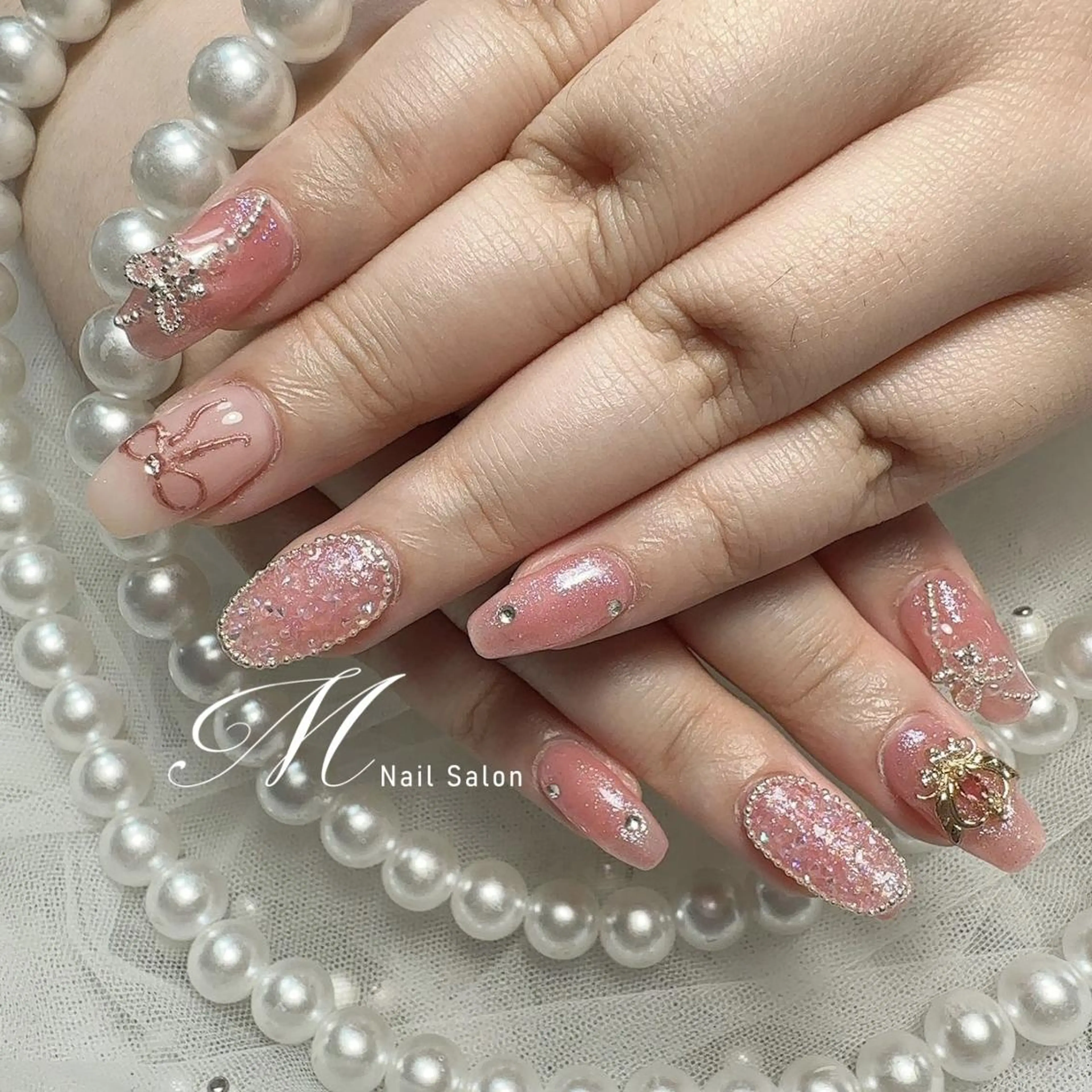 ネイル シンプルネイル ハンドネイル MNailパラ取扱店 🦋キャンペーン中✨のネイルデザイン
