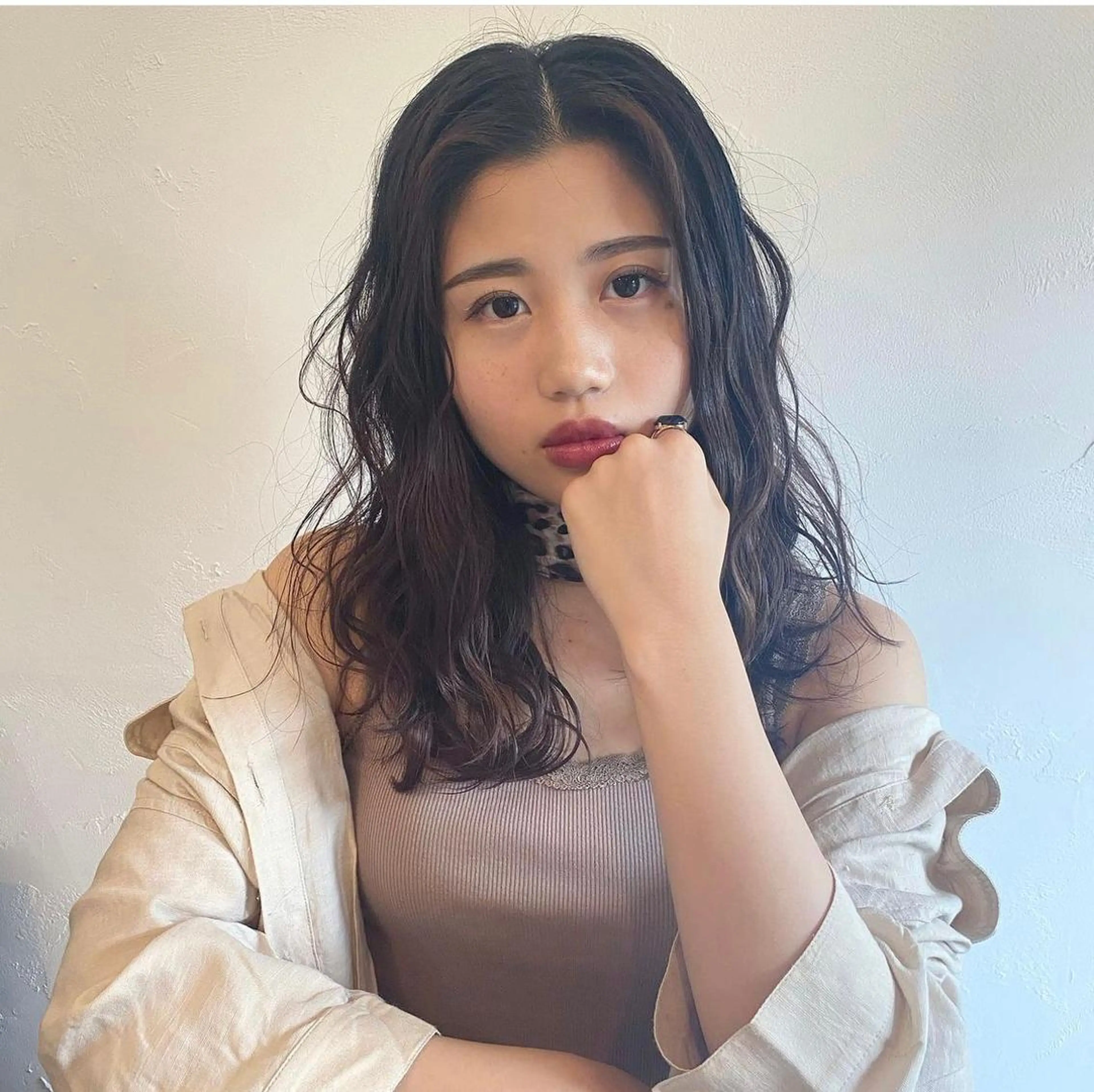ロング パーマ カット パーマ annuy🪐 HINAのヘアスタイル