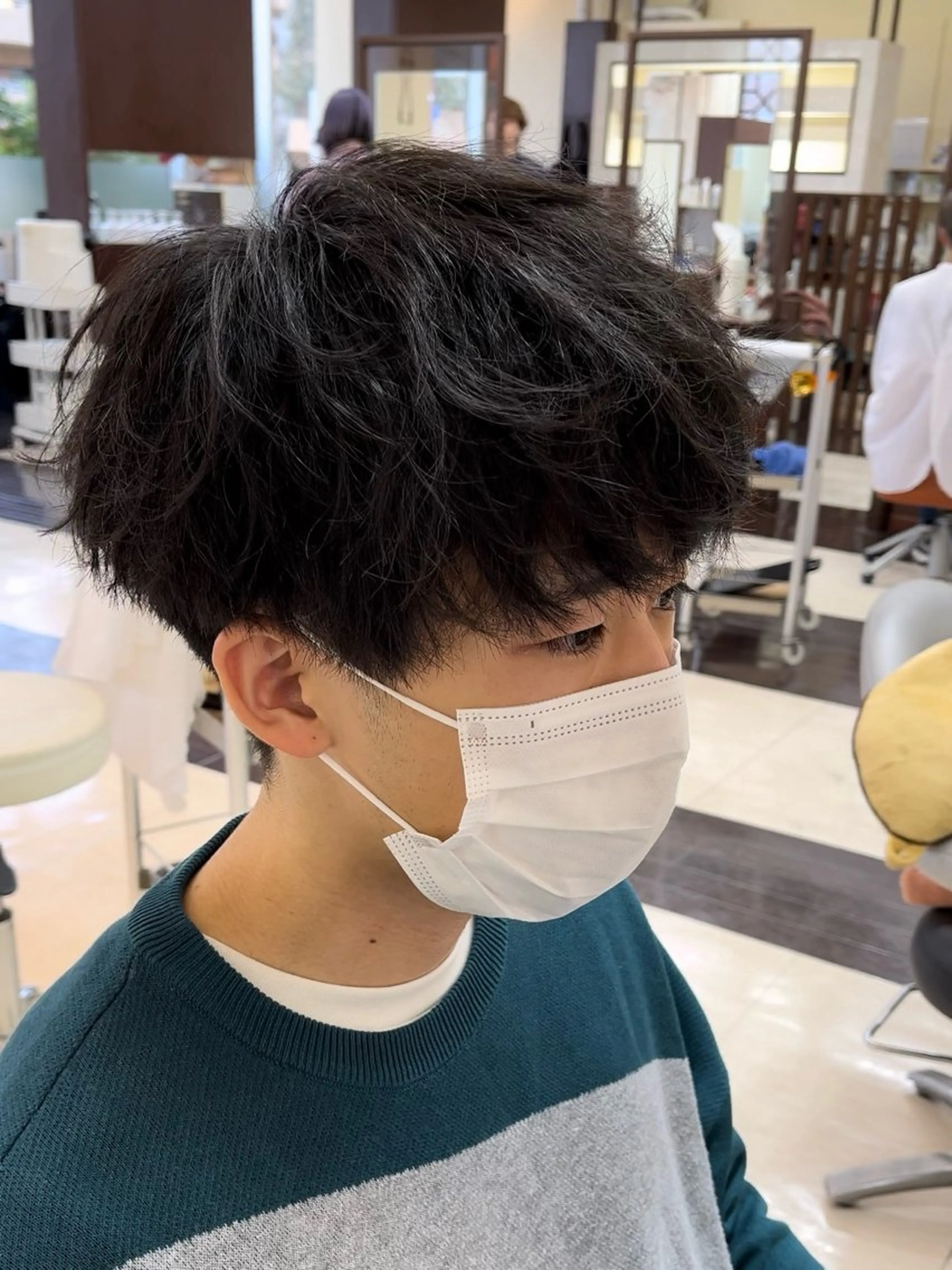 ショート メンズ マッシュ 刈り上げ AROH men's cut&men's perm 船橋店所属・🧊メンズ特化🧊 高木航希のヘアスタイル
