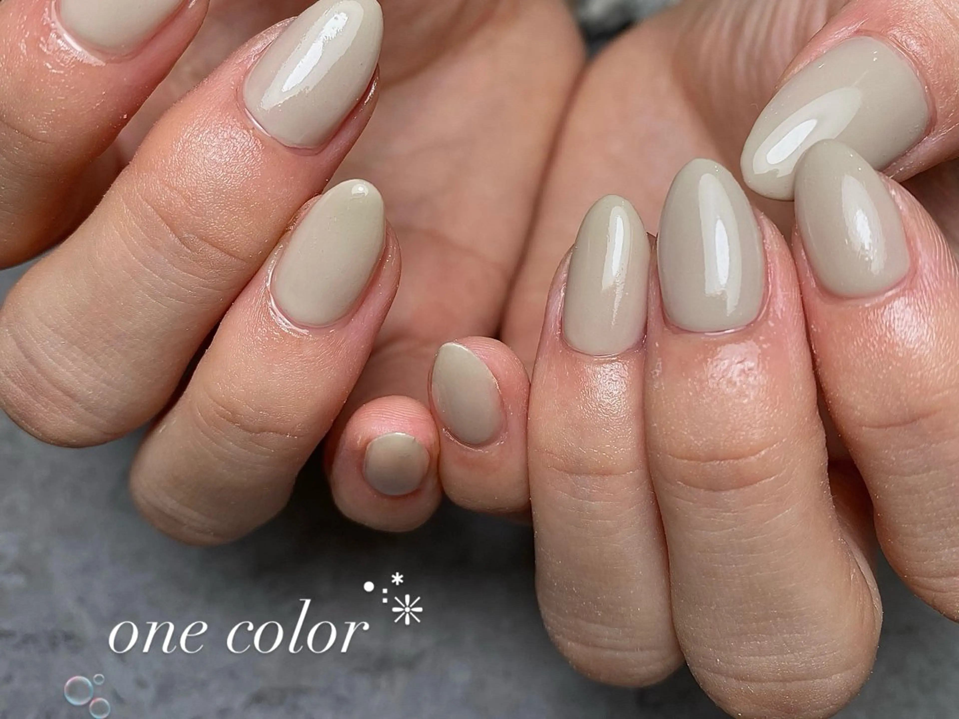 ネイル ワンカラーネイル STAR RIVER【スターリバー】所属・MIKI🌼STAR RIVER⭐️🌈のネイルデザイン