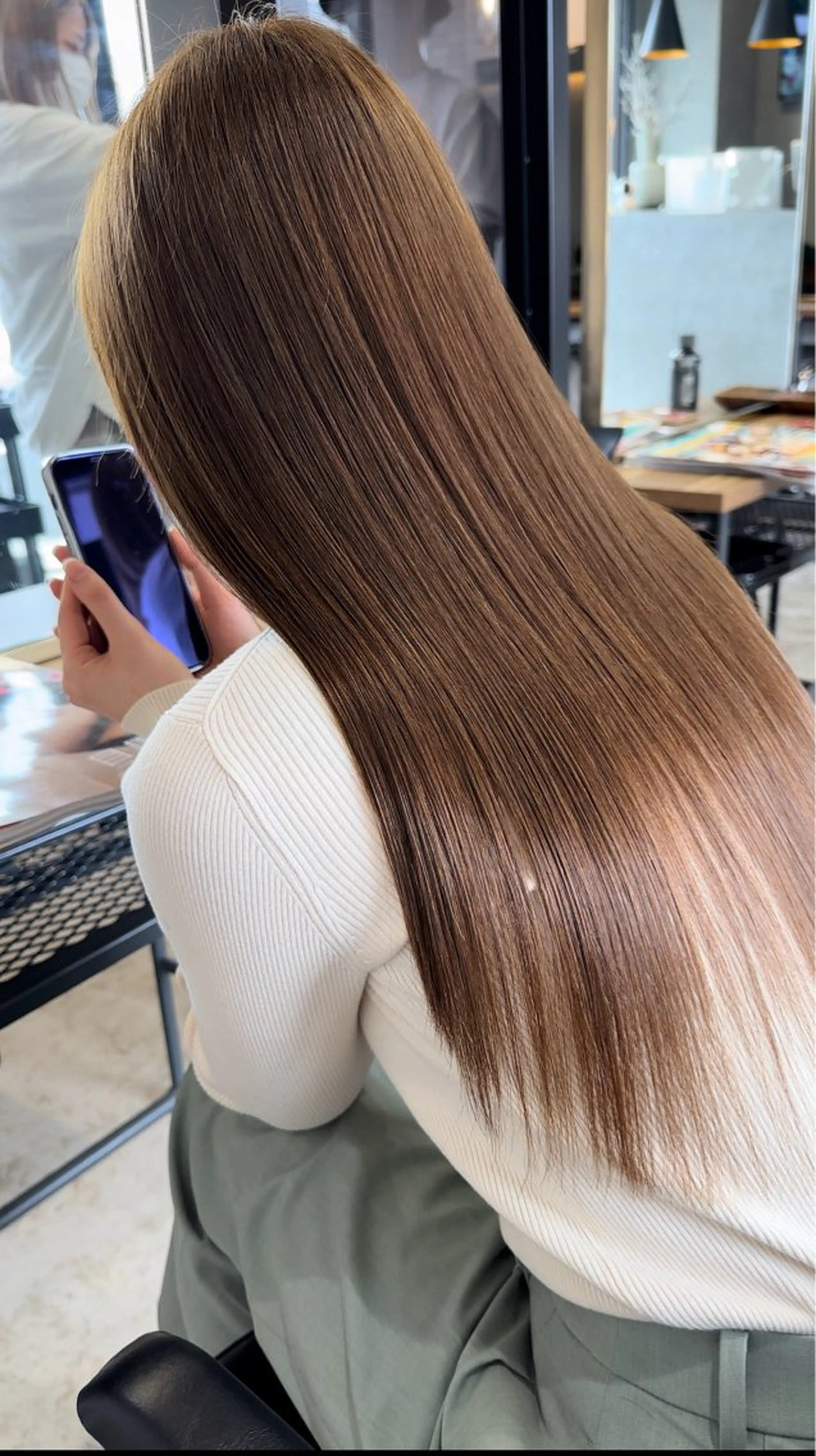 ロング カラー カット ヘアカラー トリートメント HELIM所属・🍀石川尚之🍀 HELIMのヘアスタイル