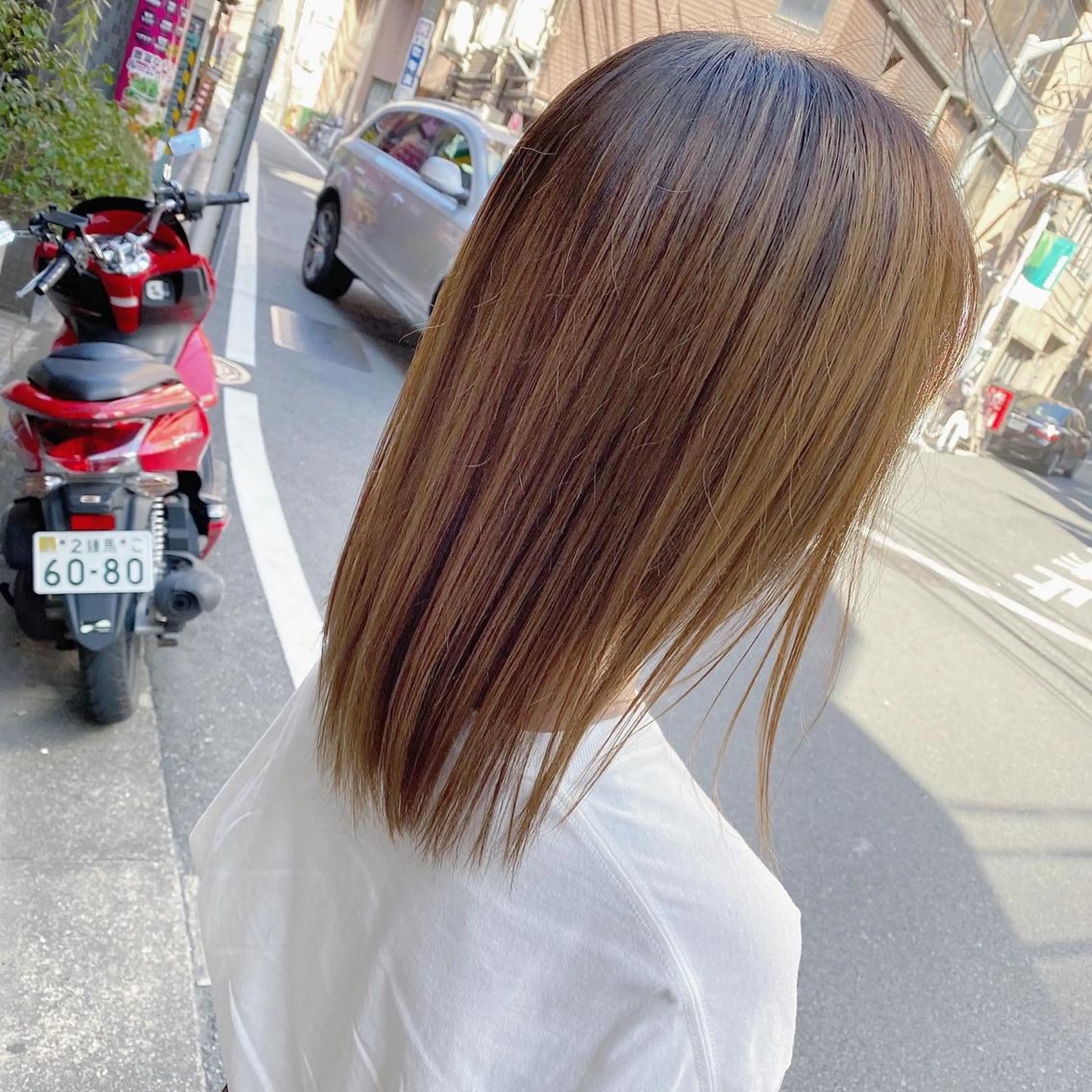 ミディアム 髪質改善 SALOWIN 池袋Suite店所属・髪質改善特化 安東駿介のヘアスタイル