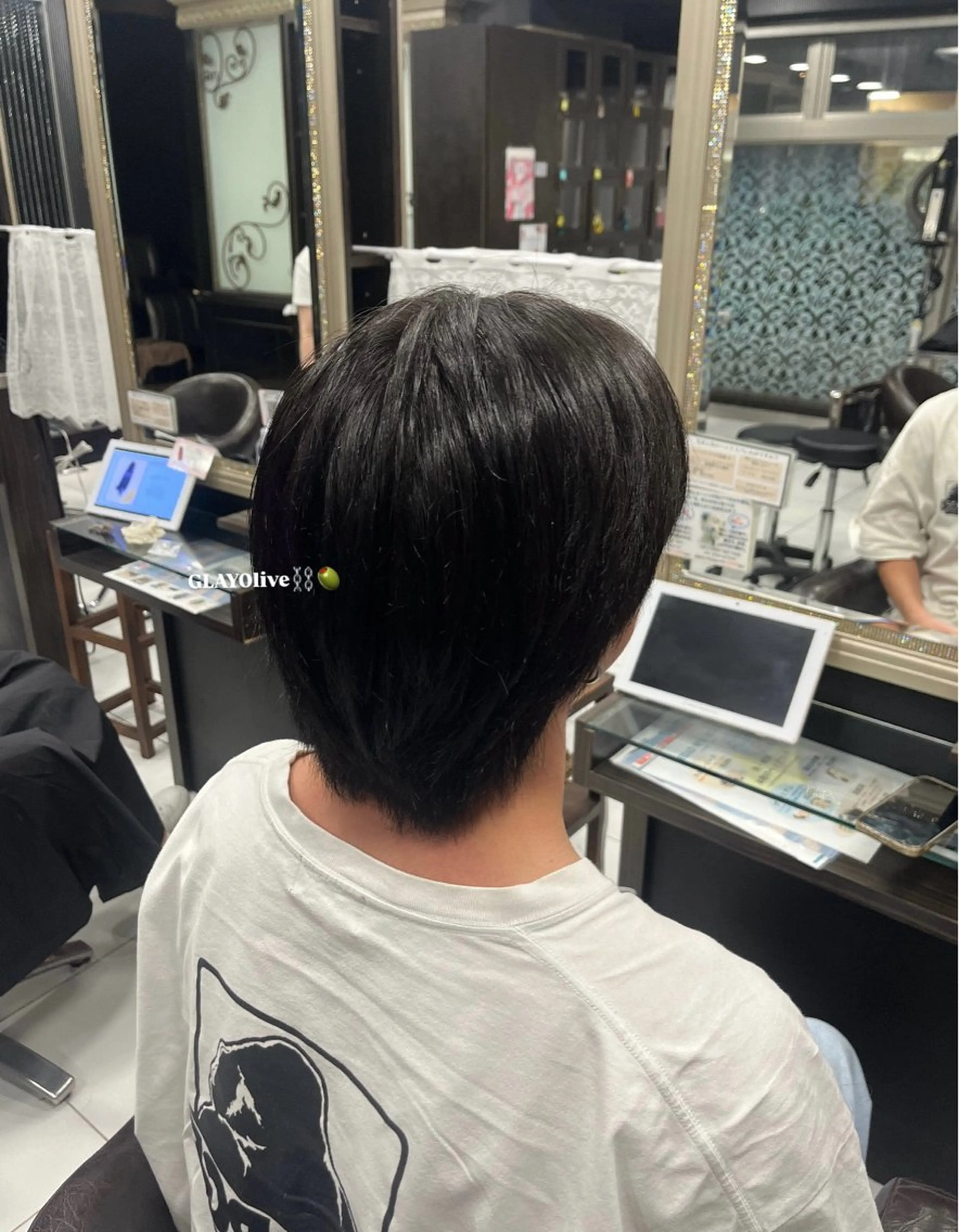 カラー メンズ 縮毛矯正モデル募集 ❤️ྀིHINATAのヘアスタイル