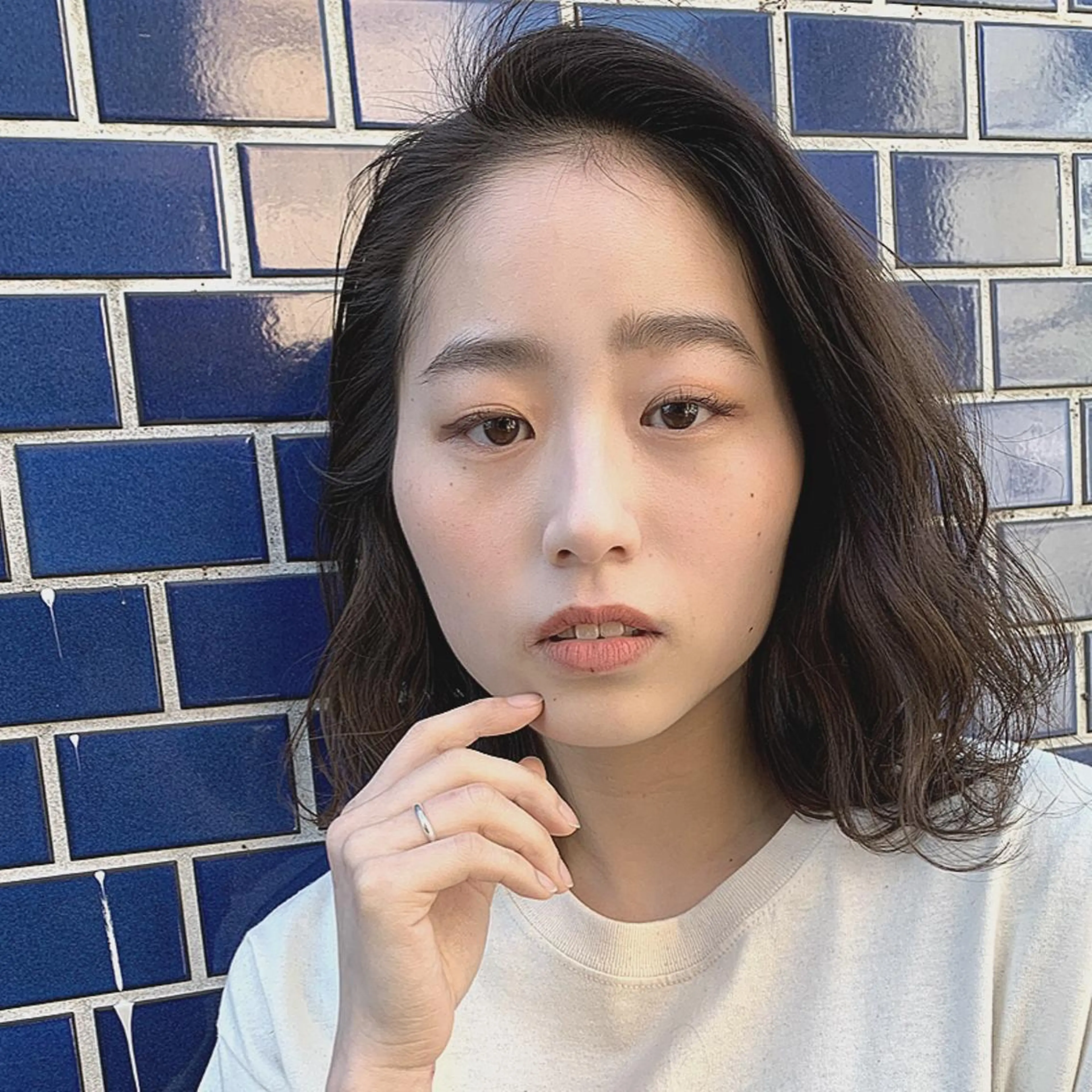 ミディアム ボブ 💈ホリ ダイキ💈のヘアスタイル