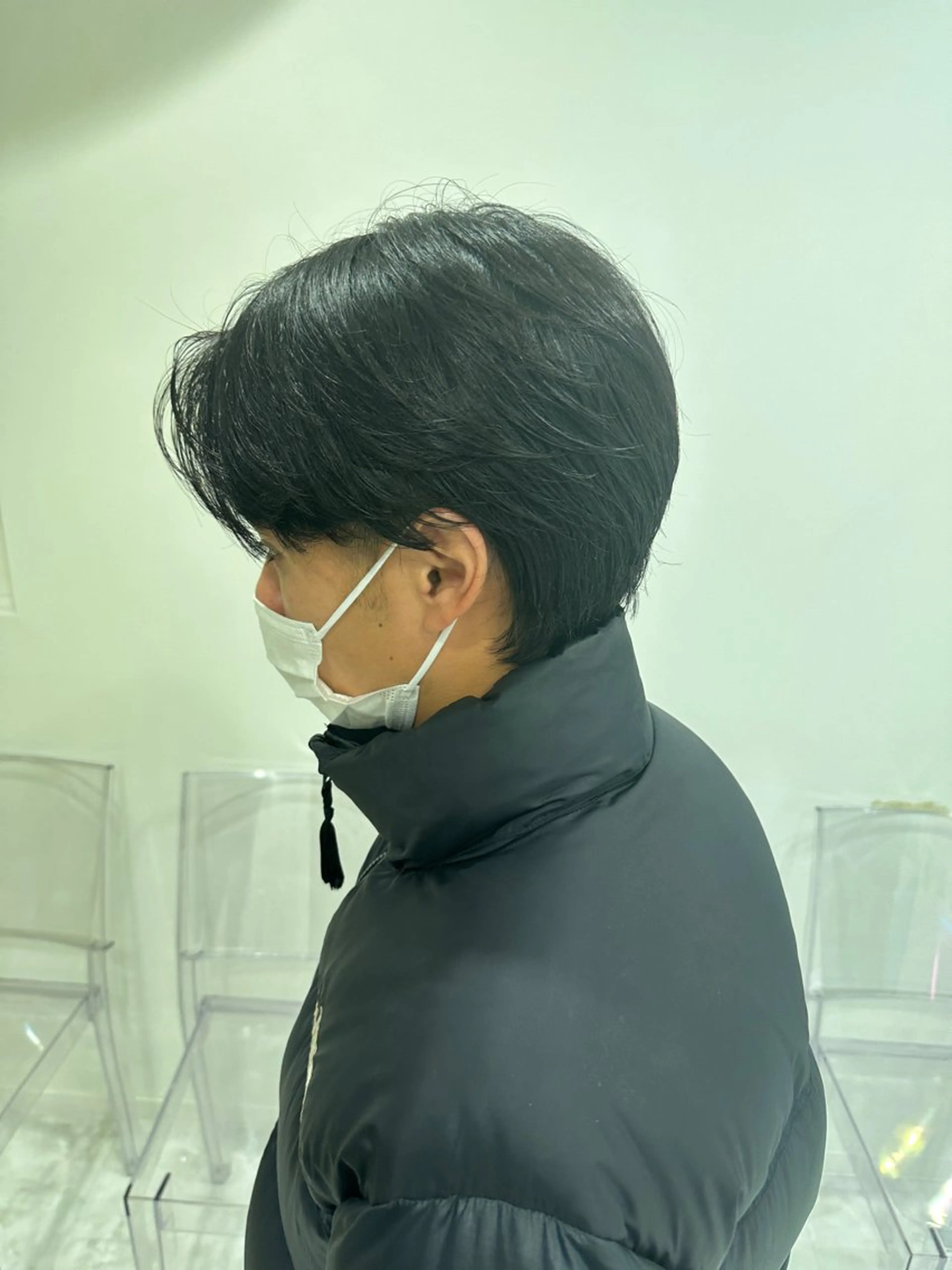 ショート パーマ メンズ 渋谷駅から徒歩1分 BLUCKメンズヘアのヘアスタイル