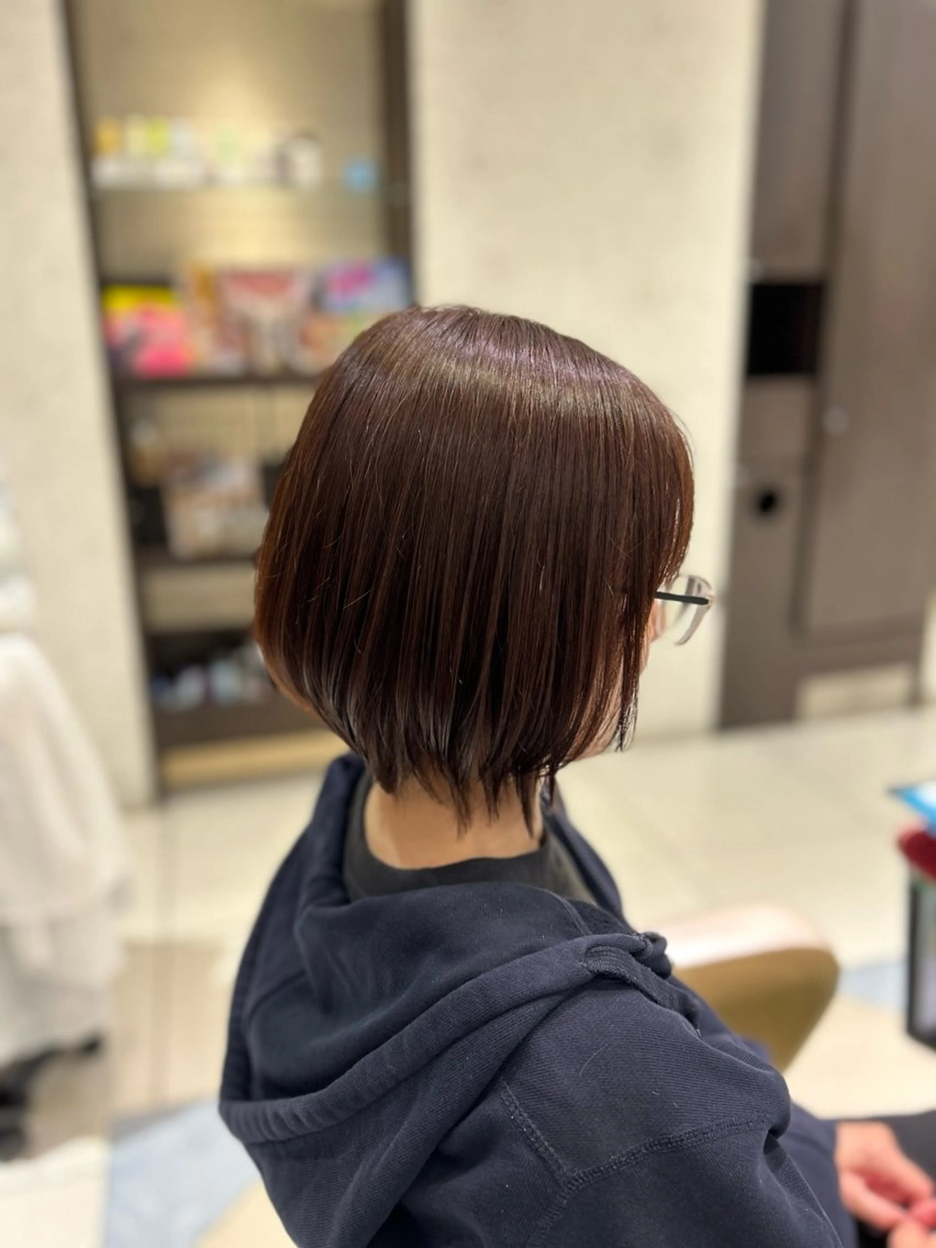 ショート カット ヘアカラー EARTH 北上店所属・伊藤 冬都のヘアスタイル