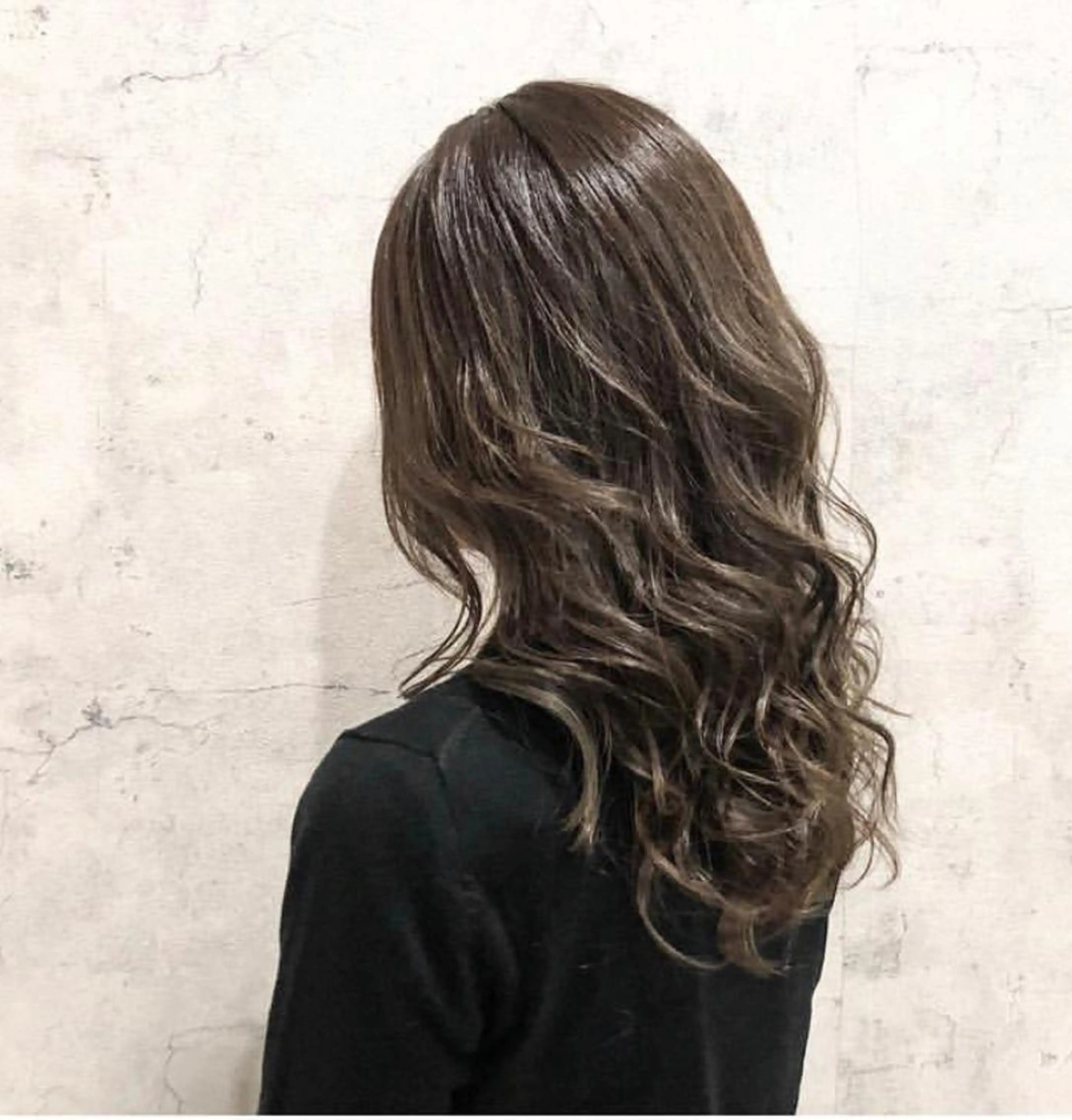 ロング カラー ブルーカラー ブルージュ salowin郡山所属・佐藤 結花のヘアスタイル