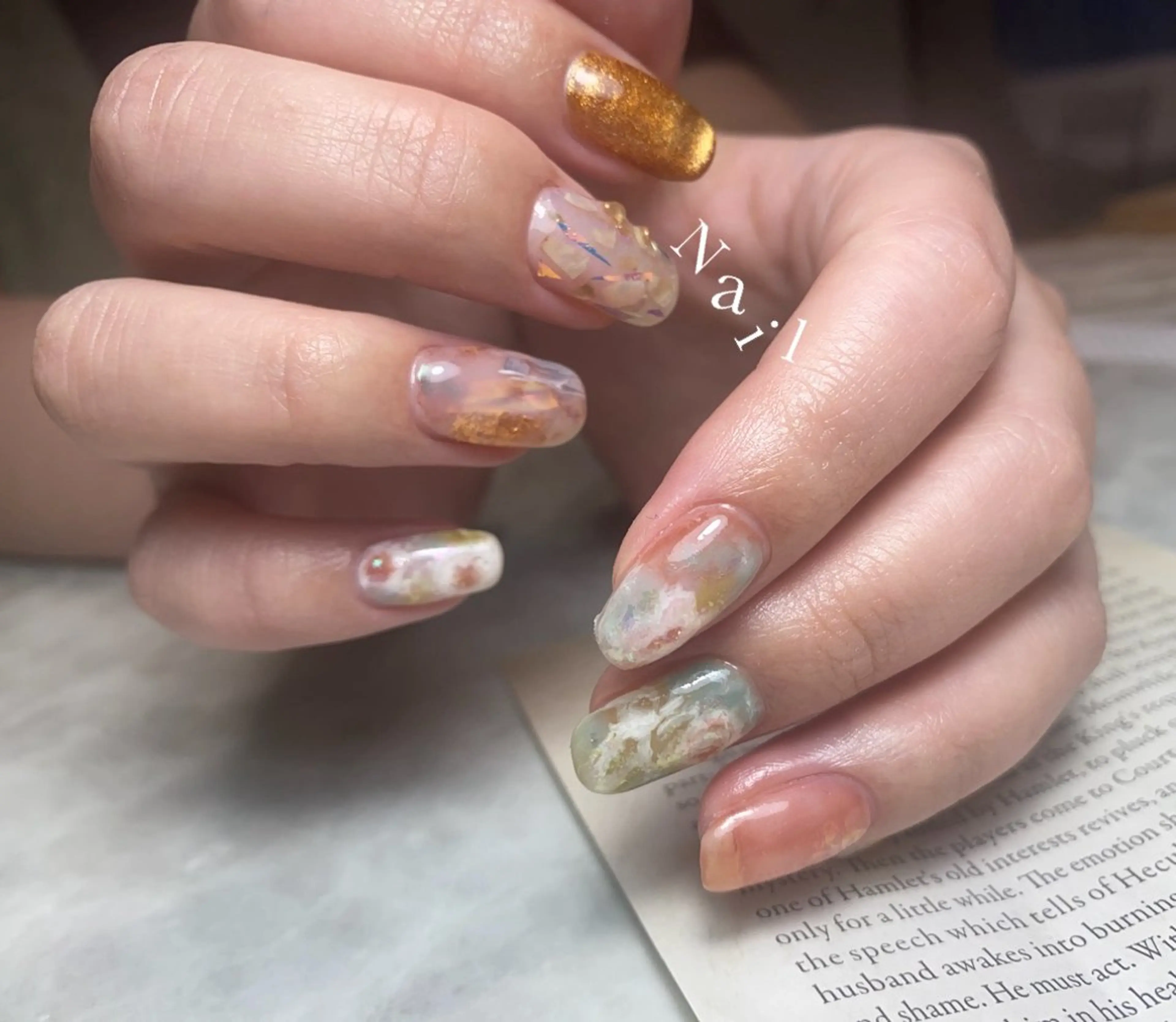 ネイル ハンドネイル 🌿Charme🌿 MAIのネイルデザイン