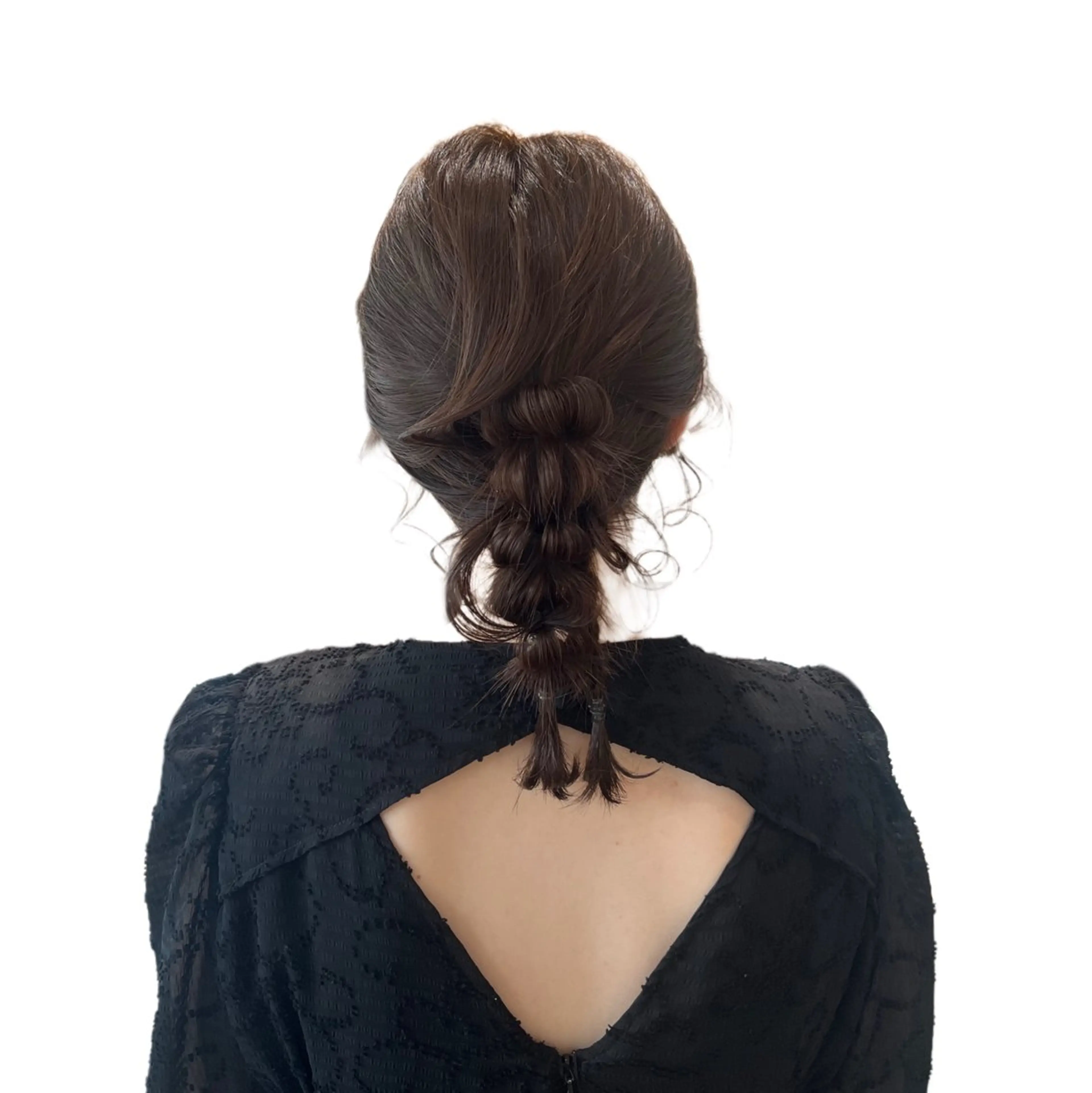 ミディアム ヘアセット SALOWIN： KASUMIのヘアスタイル