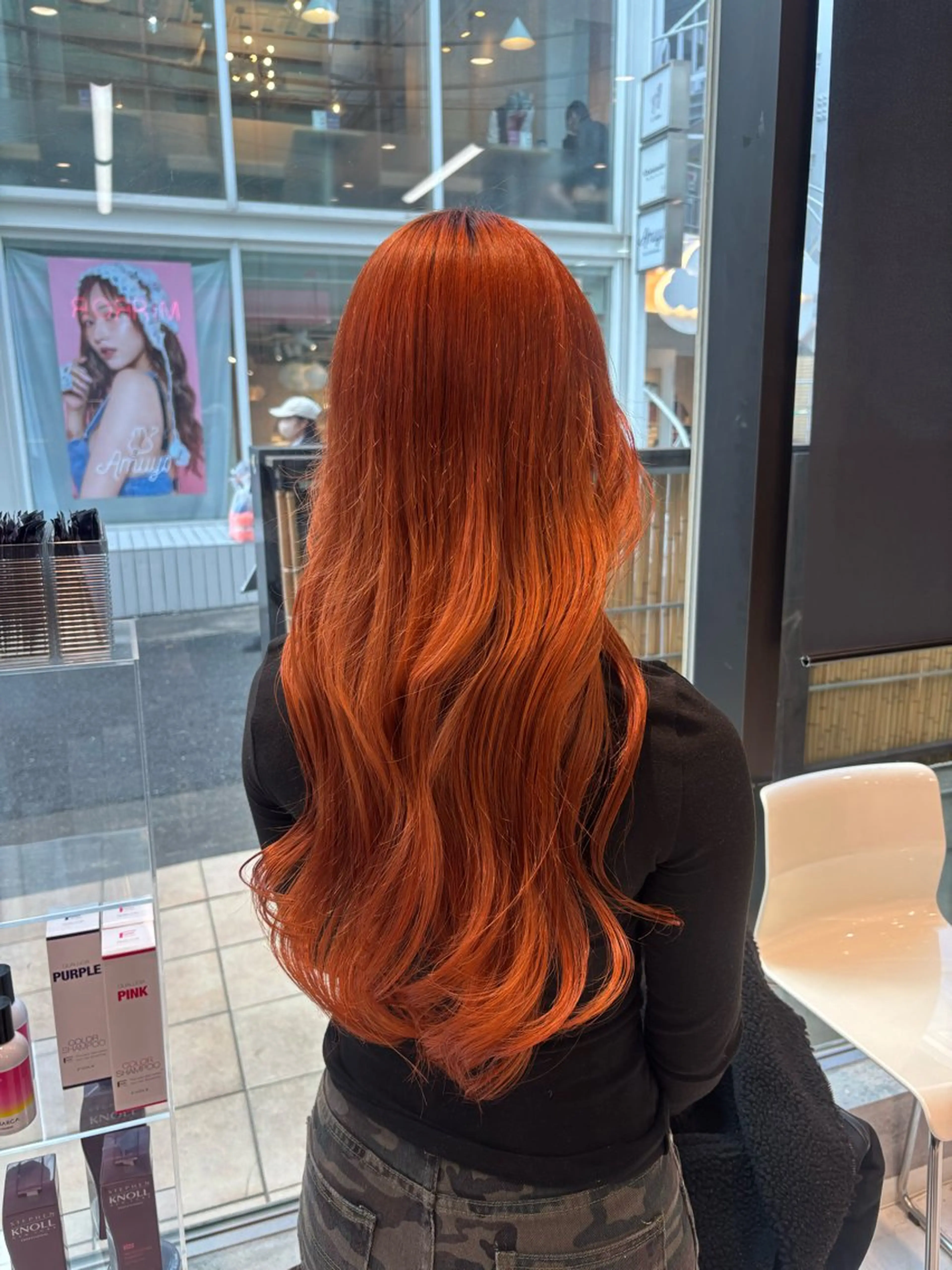 ロング カラー ヘアカラー トリートメント ヘアセット ハイトーンレイヤー 🦋🌷Shuriのヘアスタイル