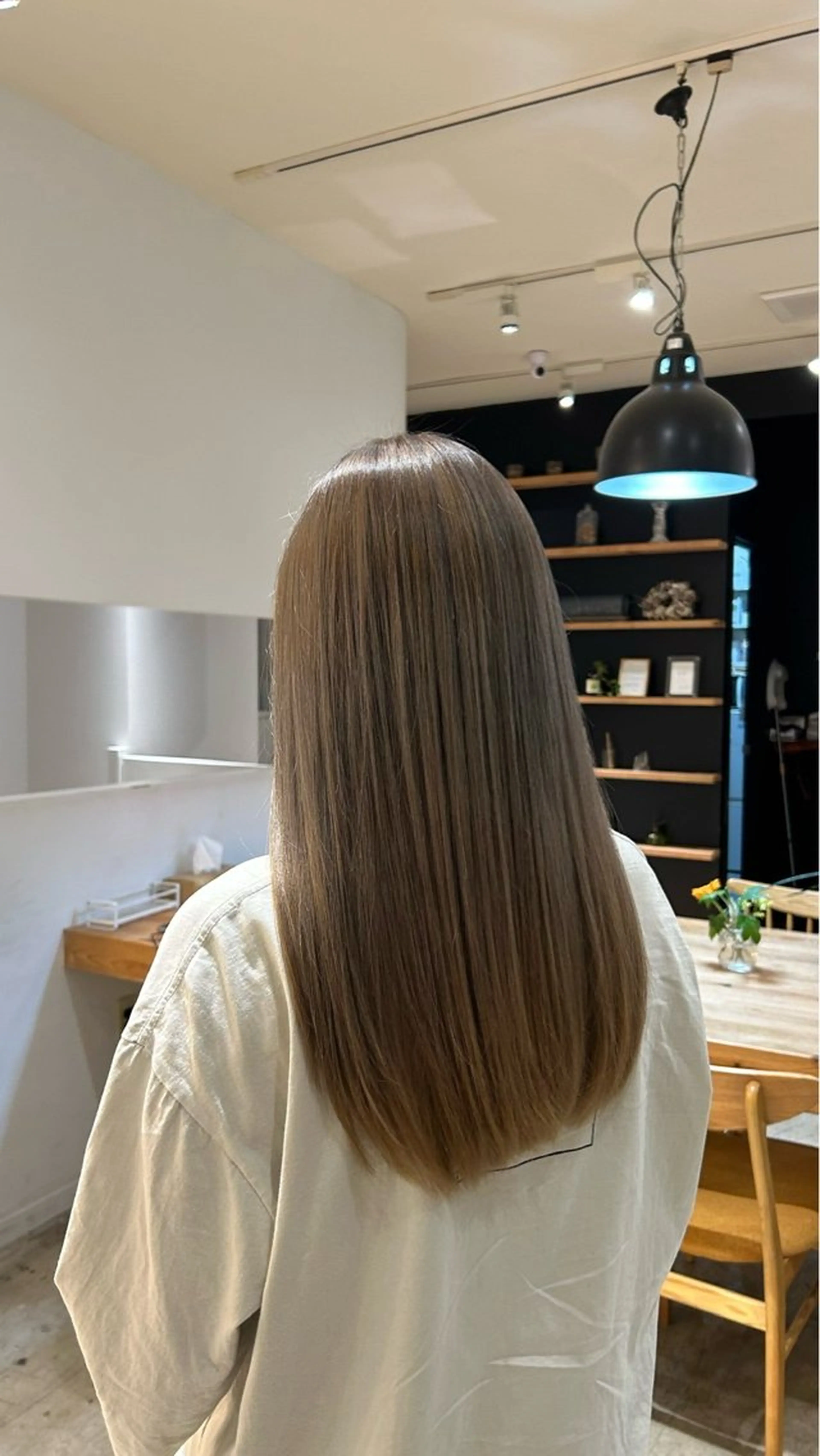ロング ヘアカラー 艶ブリーチ/カット kurumi🌼のヘアスタイル