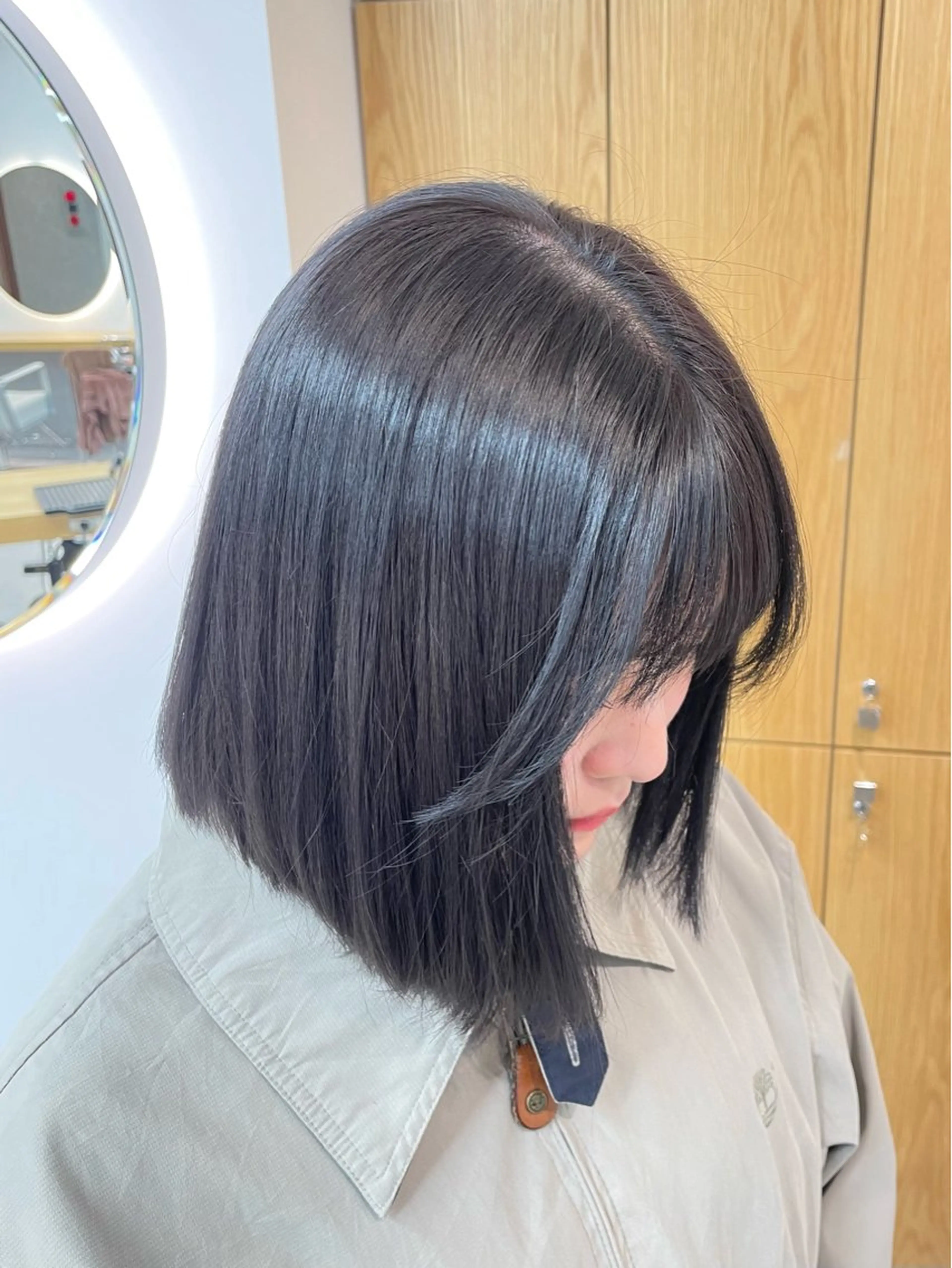 カラー グレージュ ラベンダーカラー ラベンダーグレージュ ラベンダーグレー 澤 佑華 🎀 透明感カラーのヘアスタイル