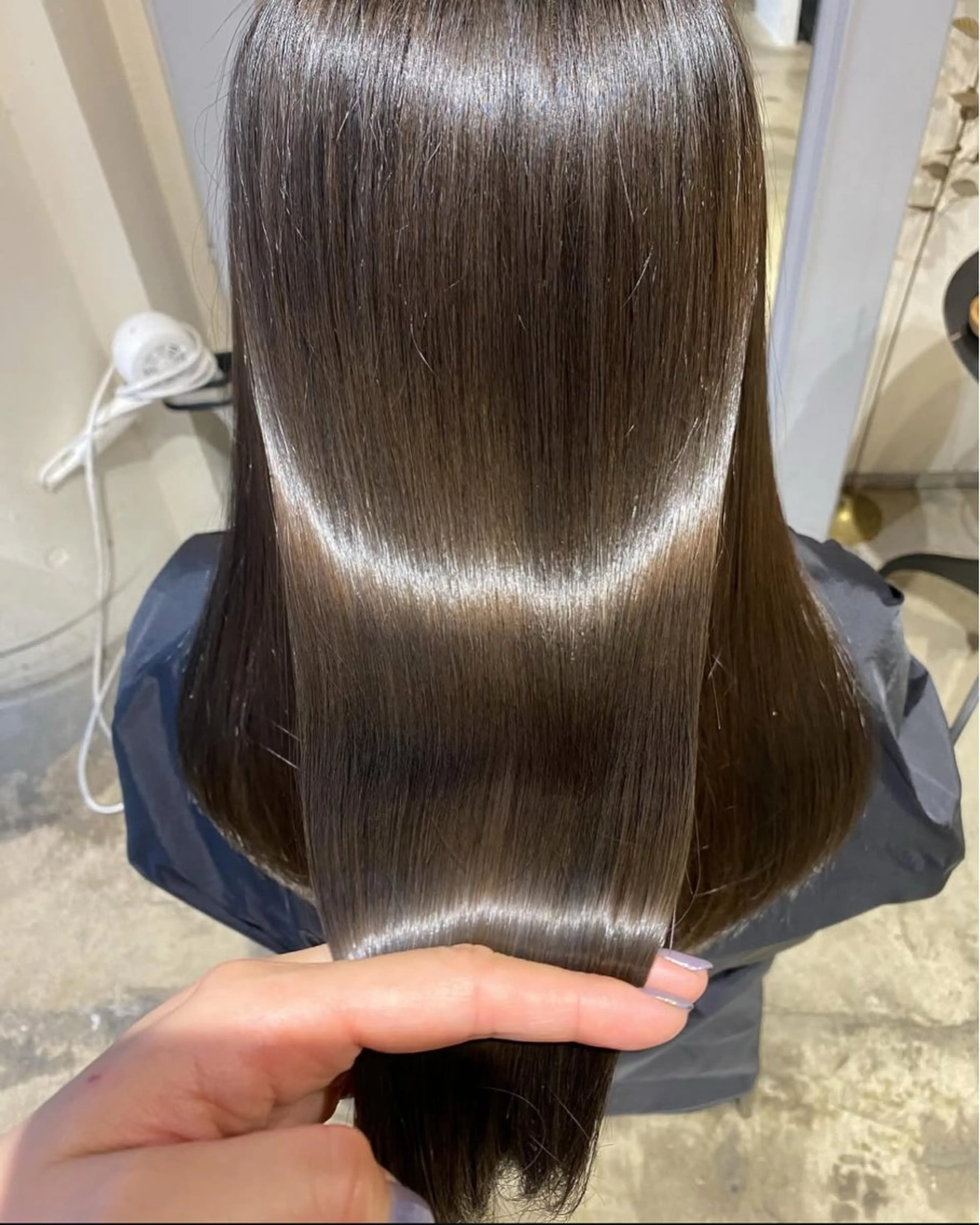 ロング カラー トリートメント カット ヘアカラー サンクチュアリ千里山店所属・美容室 sanctuaryのヘアスタイル