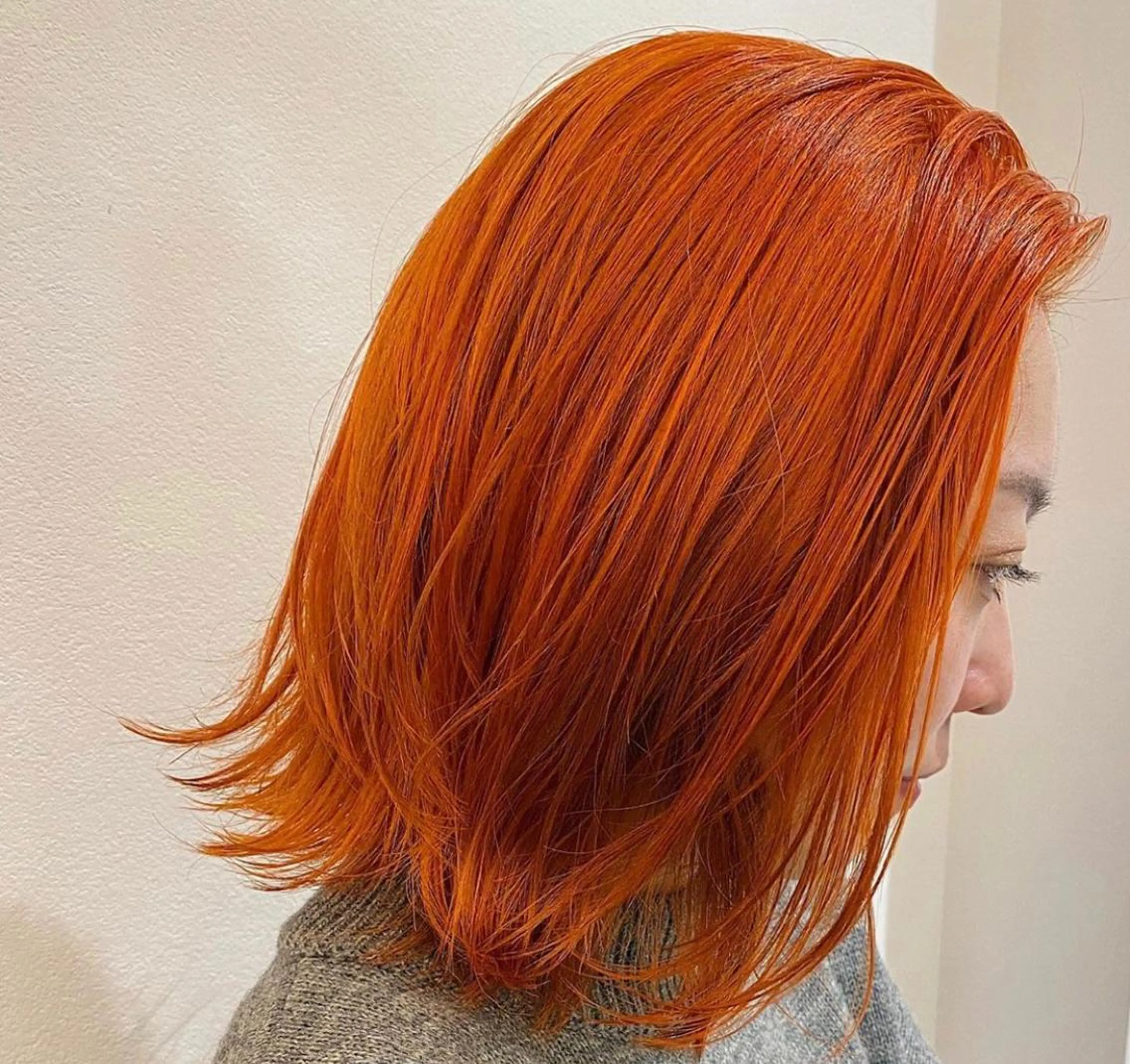 ミディアム ヘアカラー トリートメント MIZUHO / ダブルカラー髪質改善のヘアスタイル