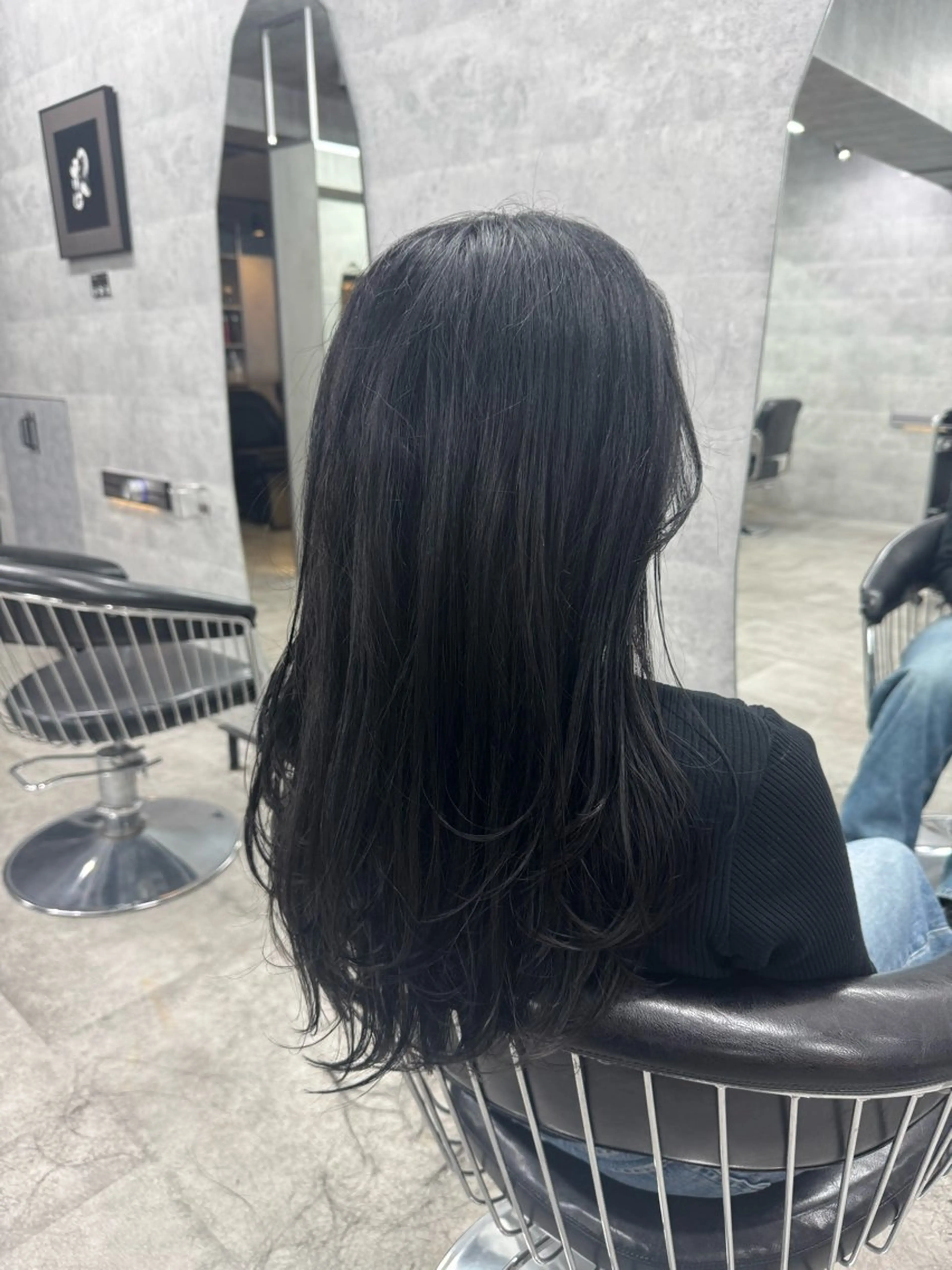 ロング カラー お悩み改善あなたの" You"💚❤️💛のヘアスタイル