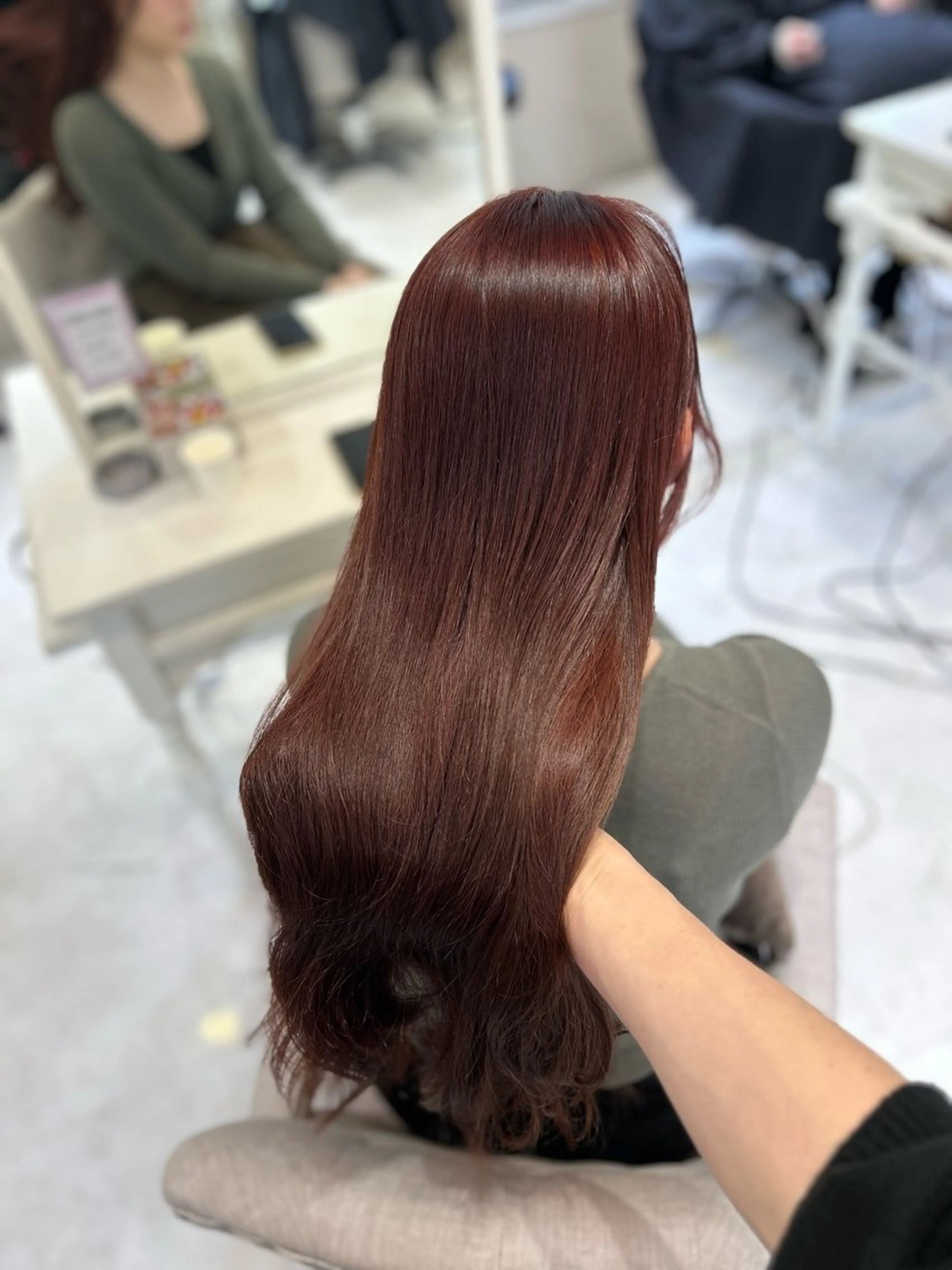 ロング カラー ヘアカラー トリートメント Core Haruのヘアスタイル