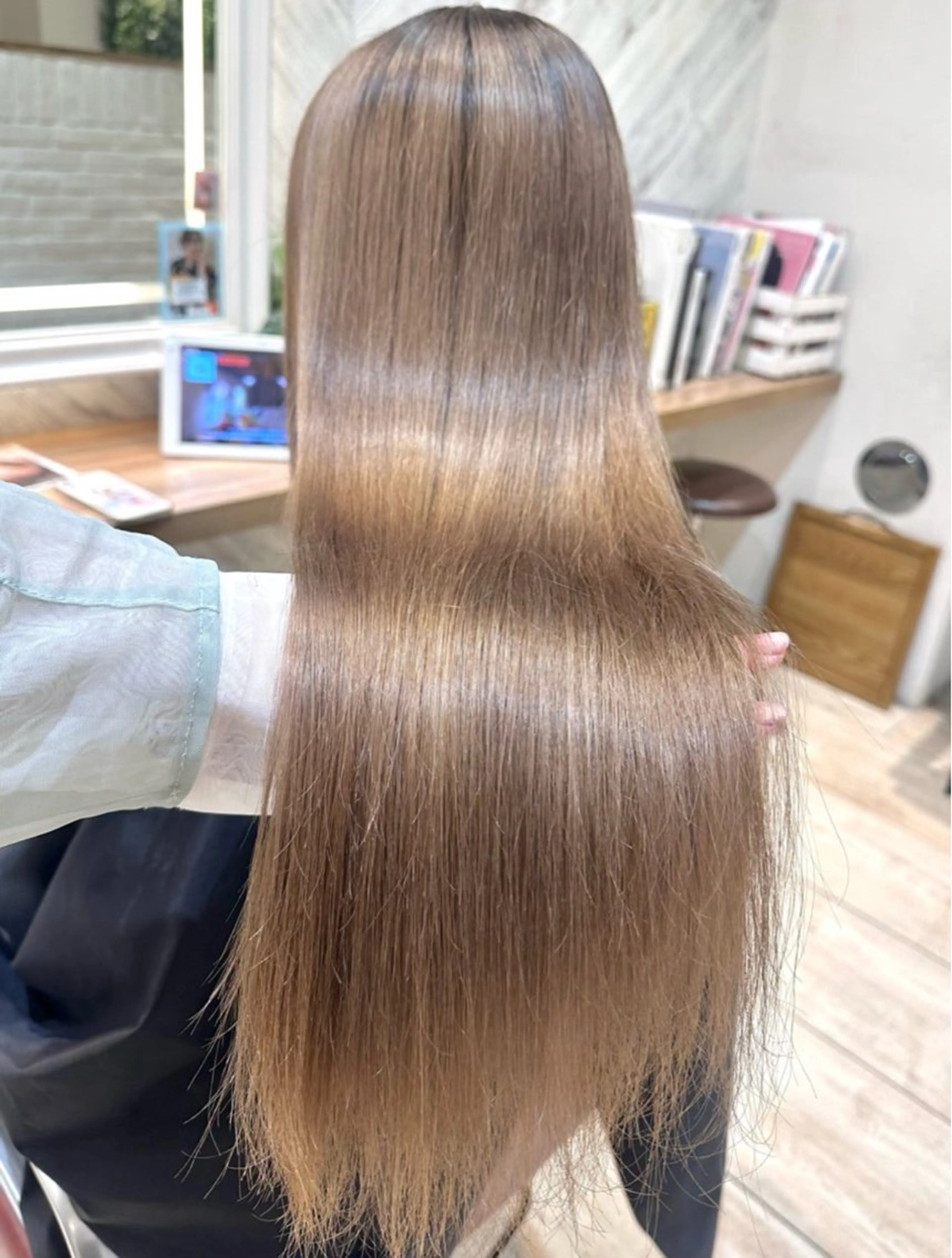 ロング ヘアカラー 横浜🎀ツヤカラー/ 髪質改善/みさき🐱のヘアスタイル