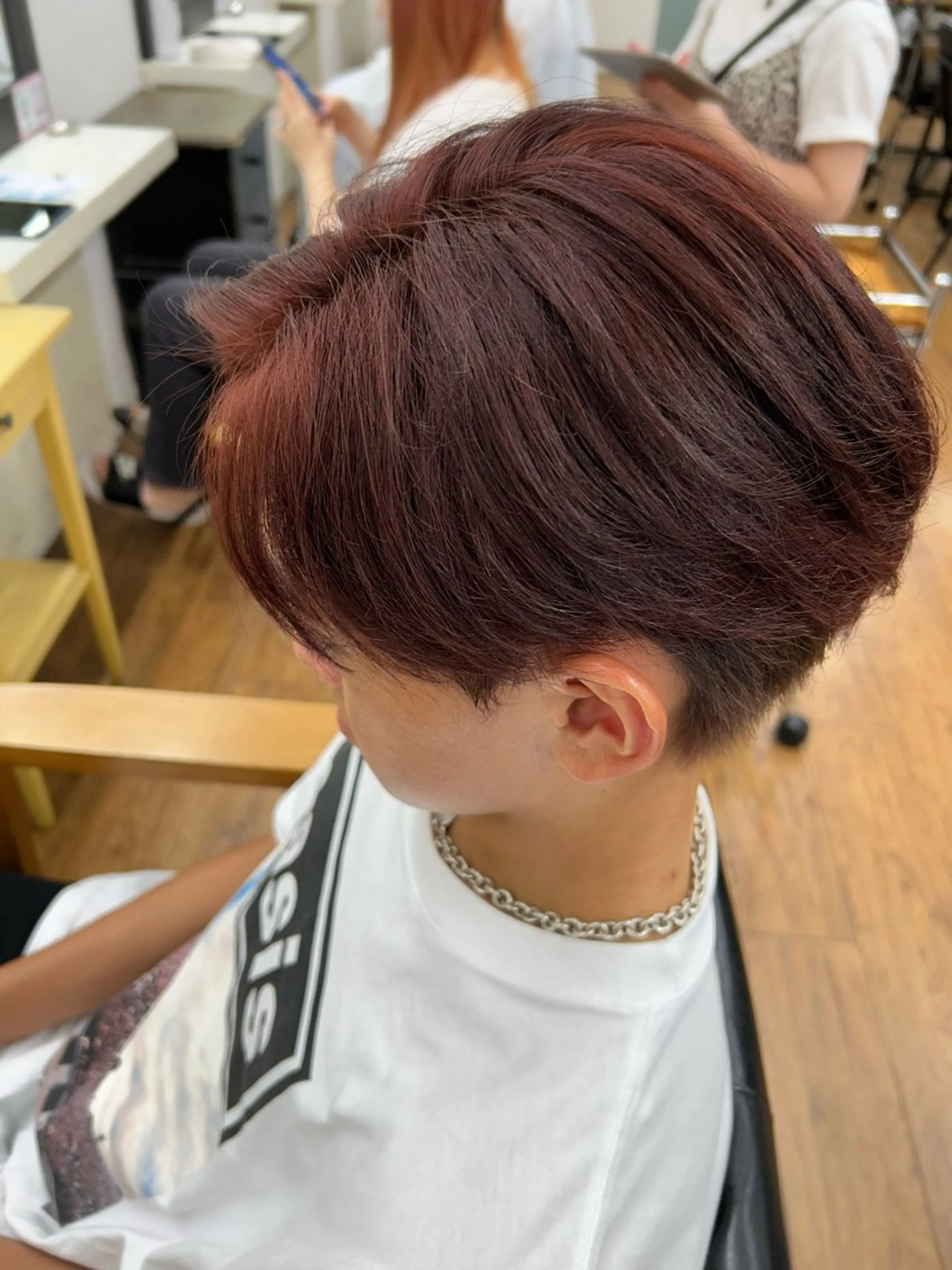 カラー メンズ ヘアカラー 齊藤 礼華のヘアスタイル