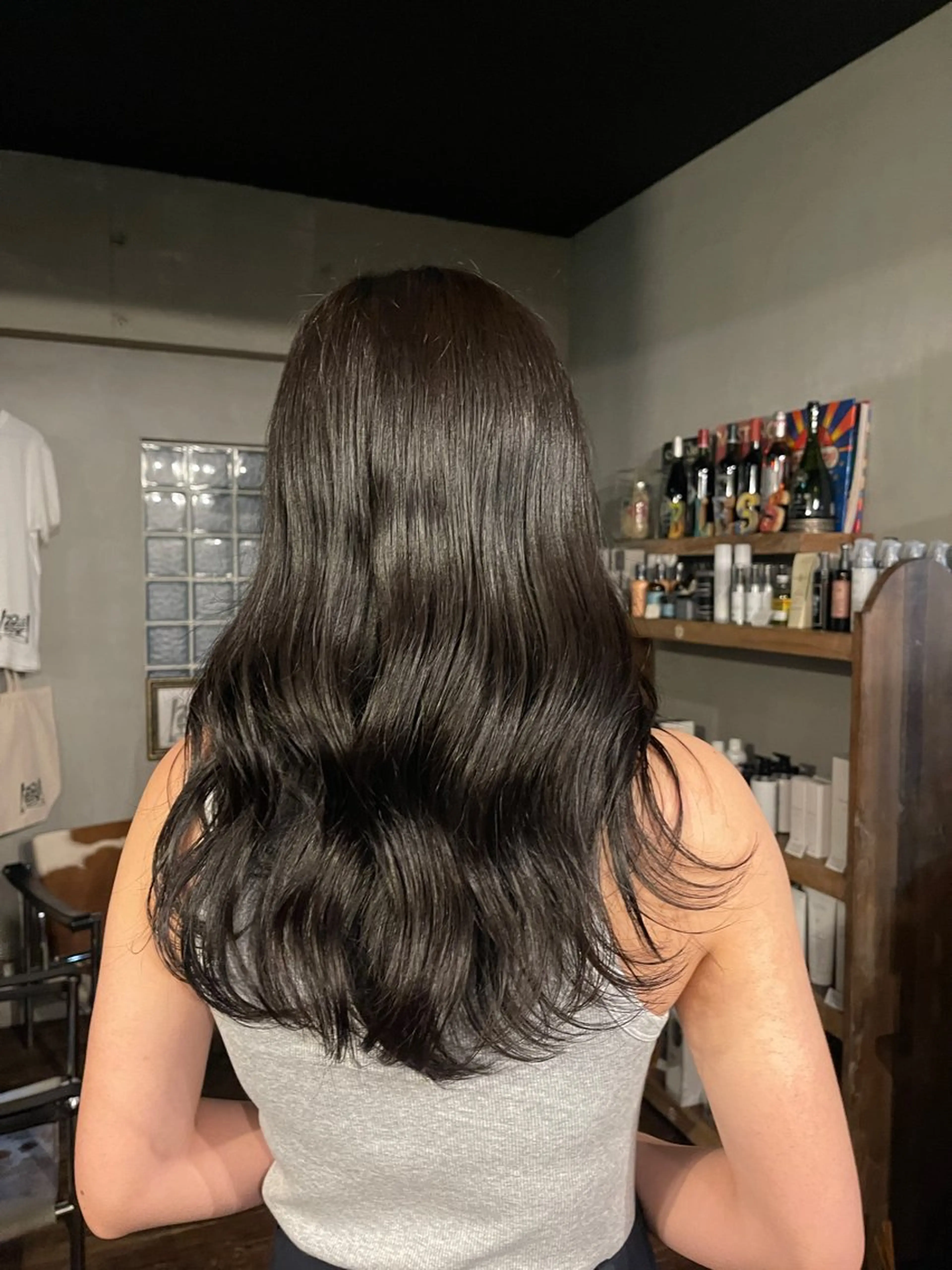セミロング ヘアカラー BLESS所属・sawahata mariaのヘアスタイル