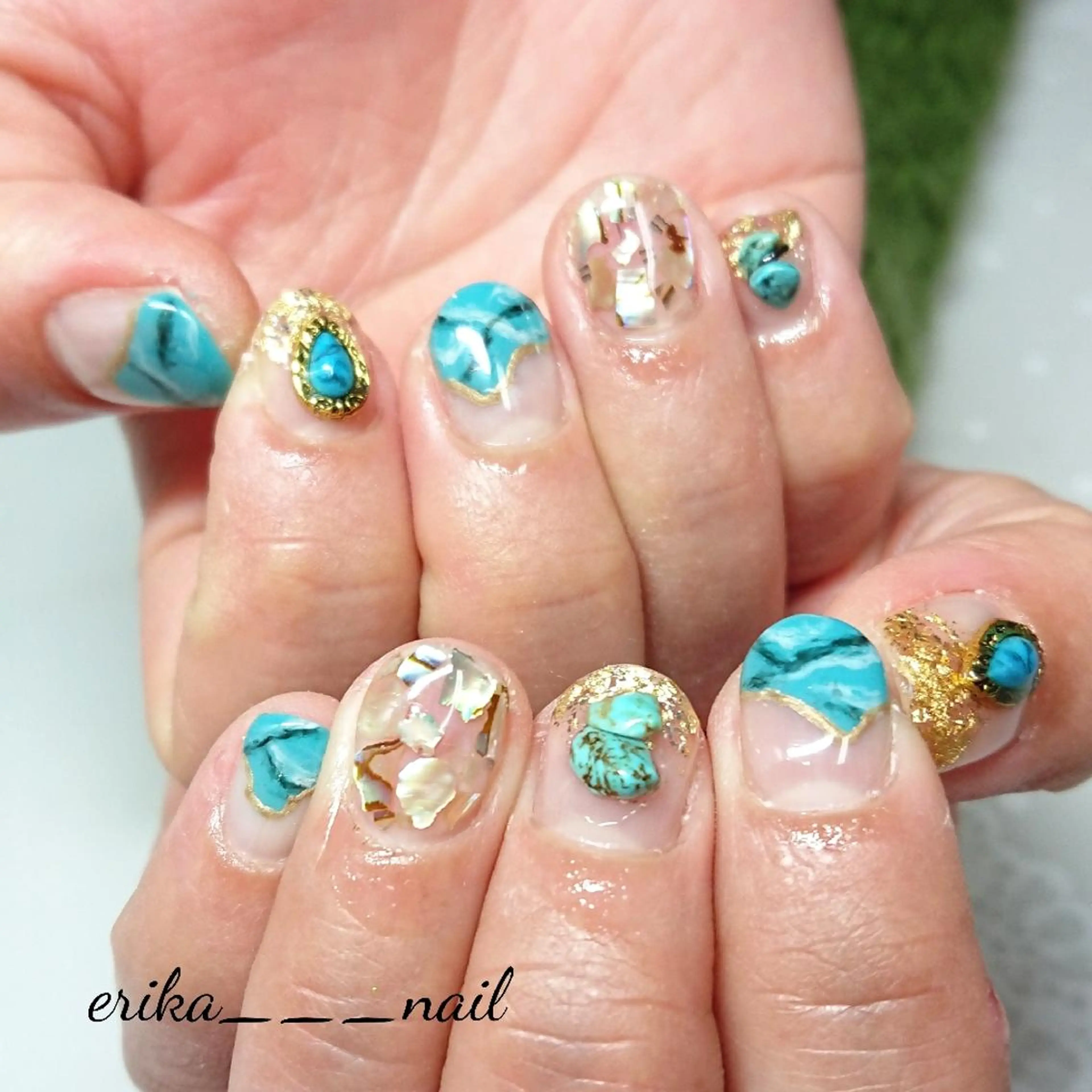 ネイル 稲垣 江梨花のネイルデザイン