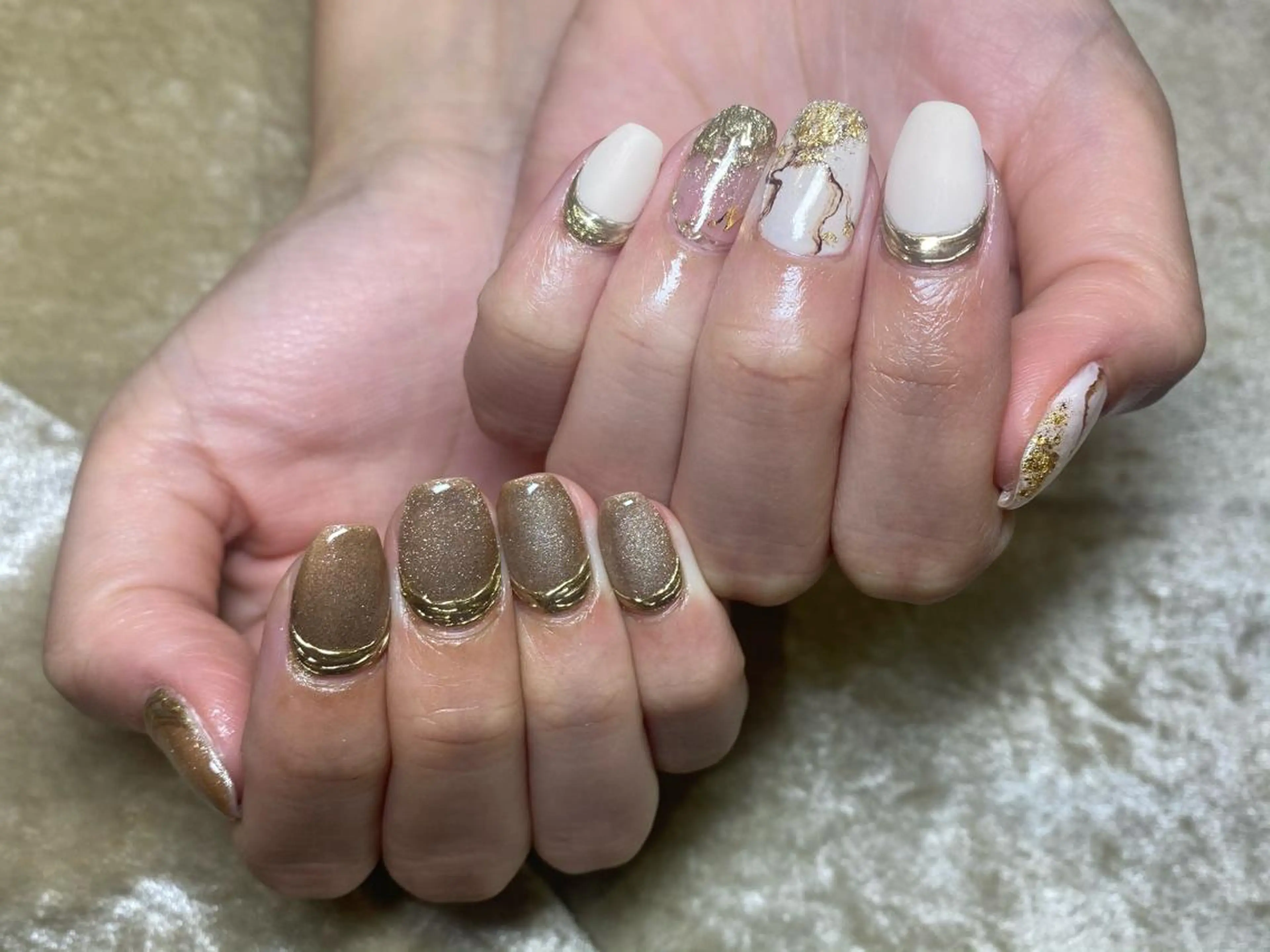 ネイル ハンドネイル L'ecrin所属・L'ecrin 田中のネイルデザイン