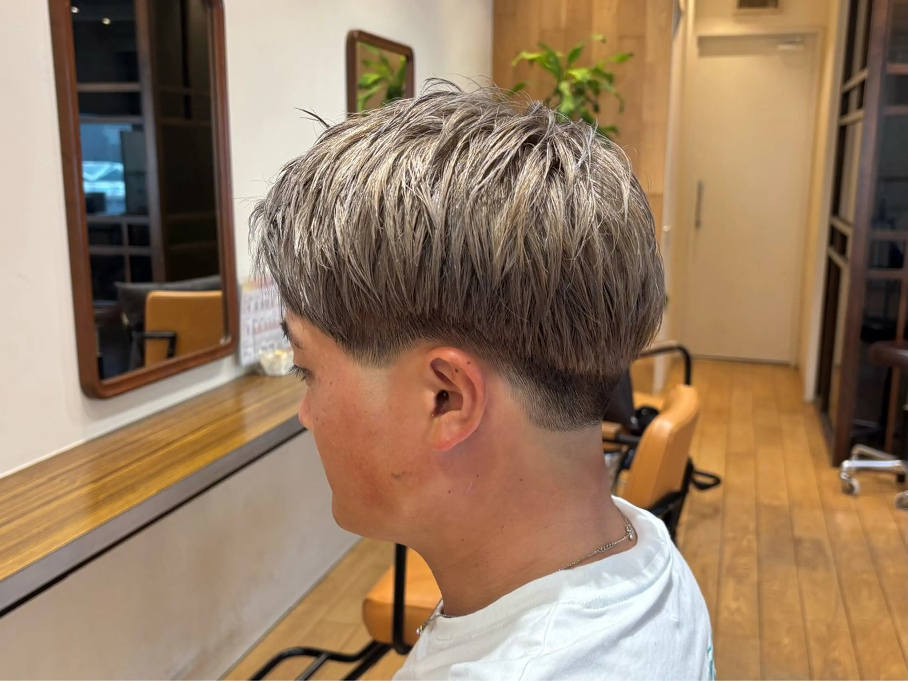 カラー メンズ カット ヘアカラー おもだか　がく /レディースカットのヘアスタイル