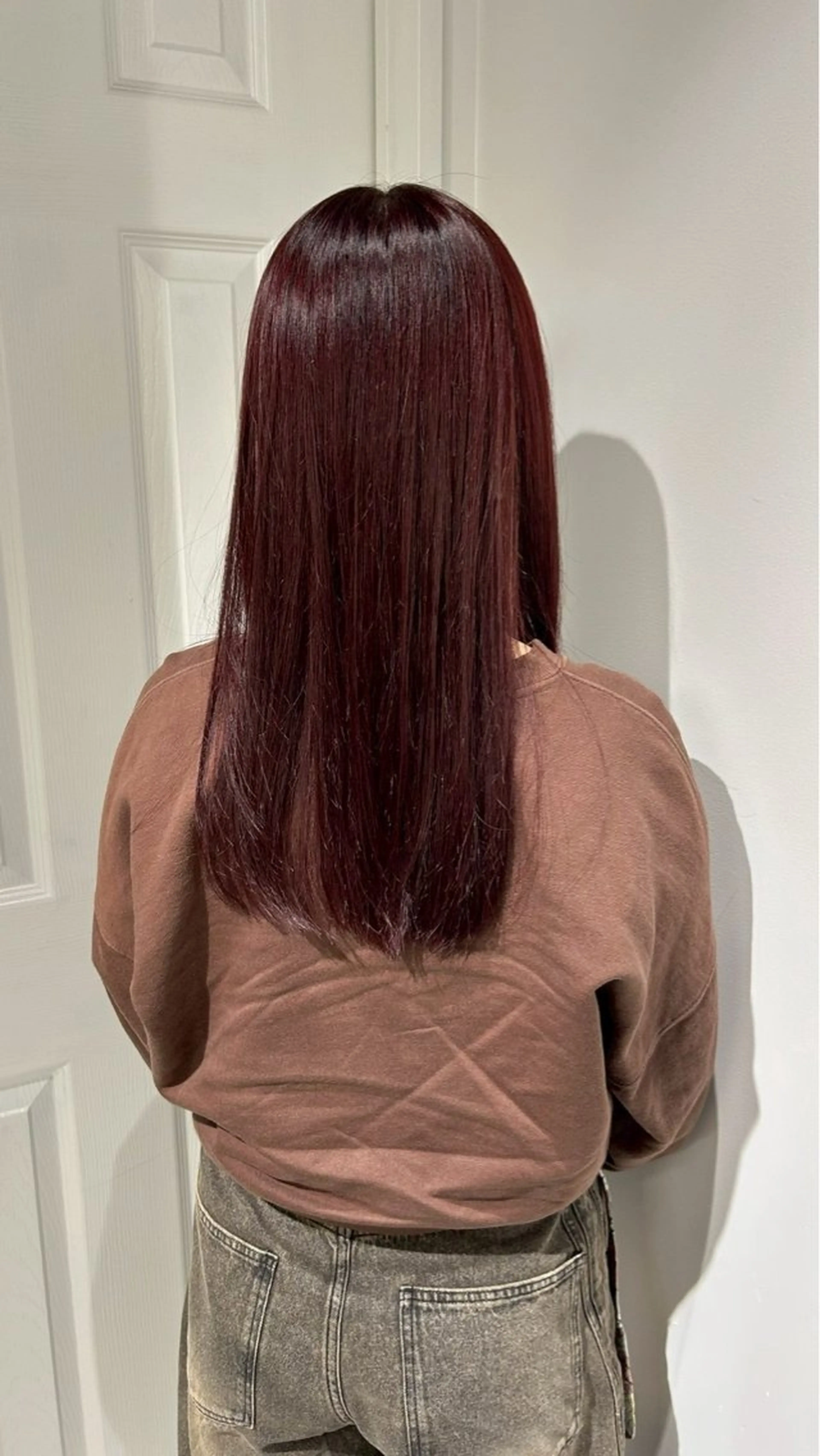 ロング カラー ヘアカラー トリートメント himari💜 暖色カラー/レイヤーのヘアスタイル