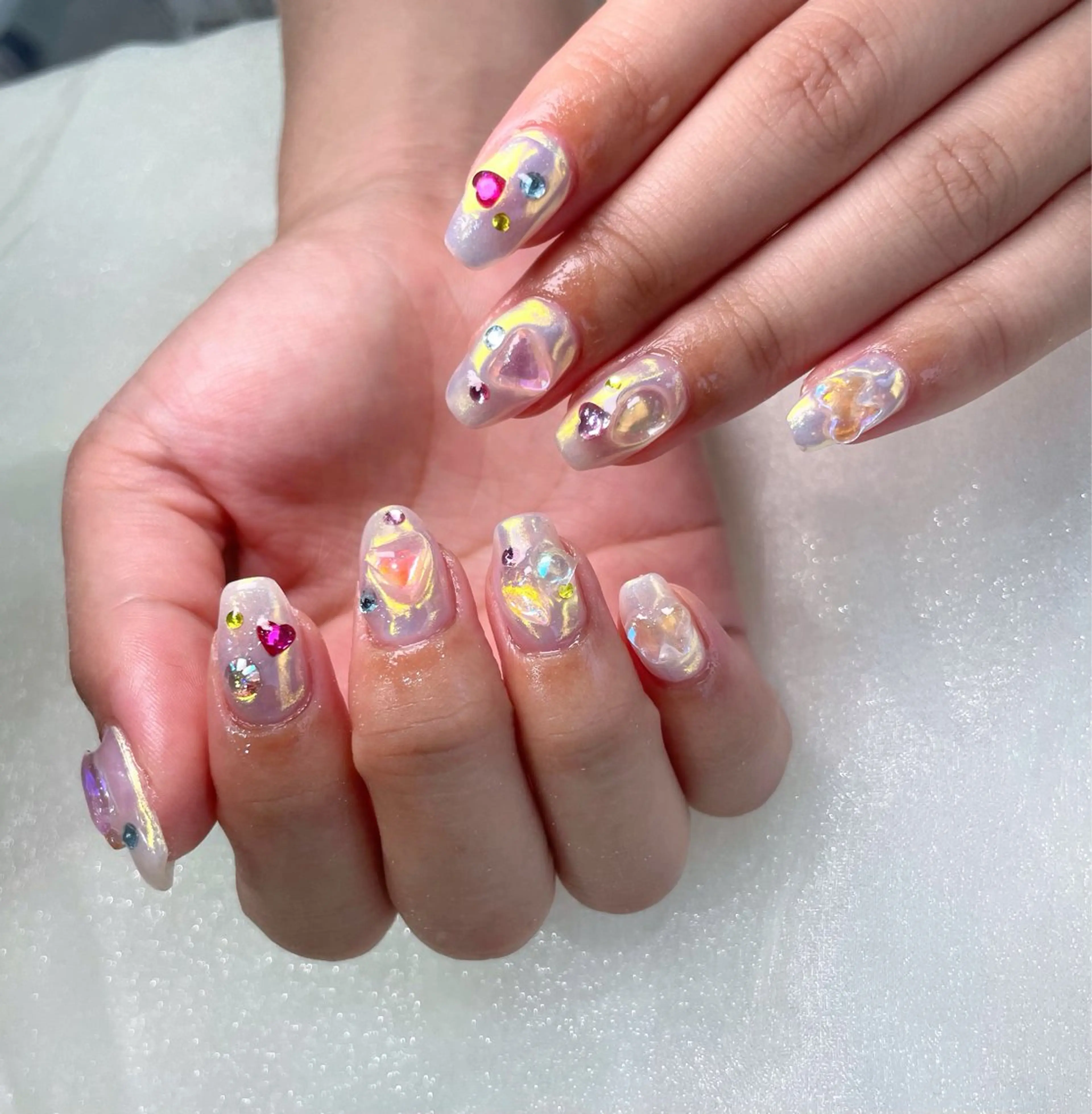 ネイル ハンドネイル ちなっ ちゅのネイルデザイン