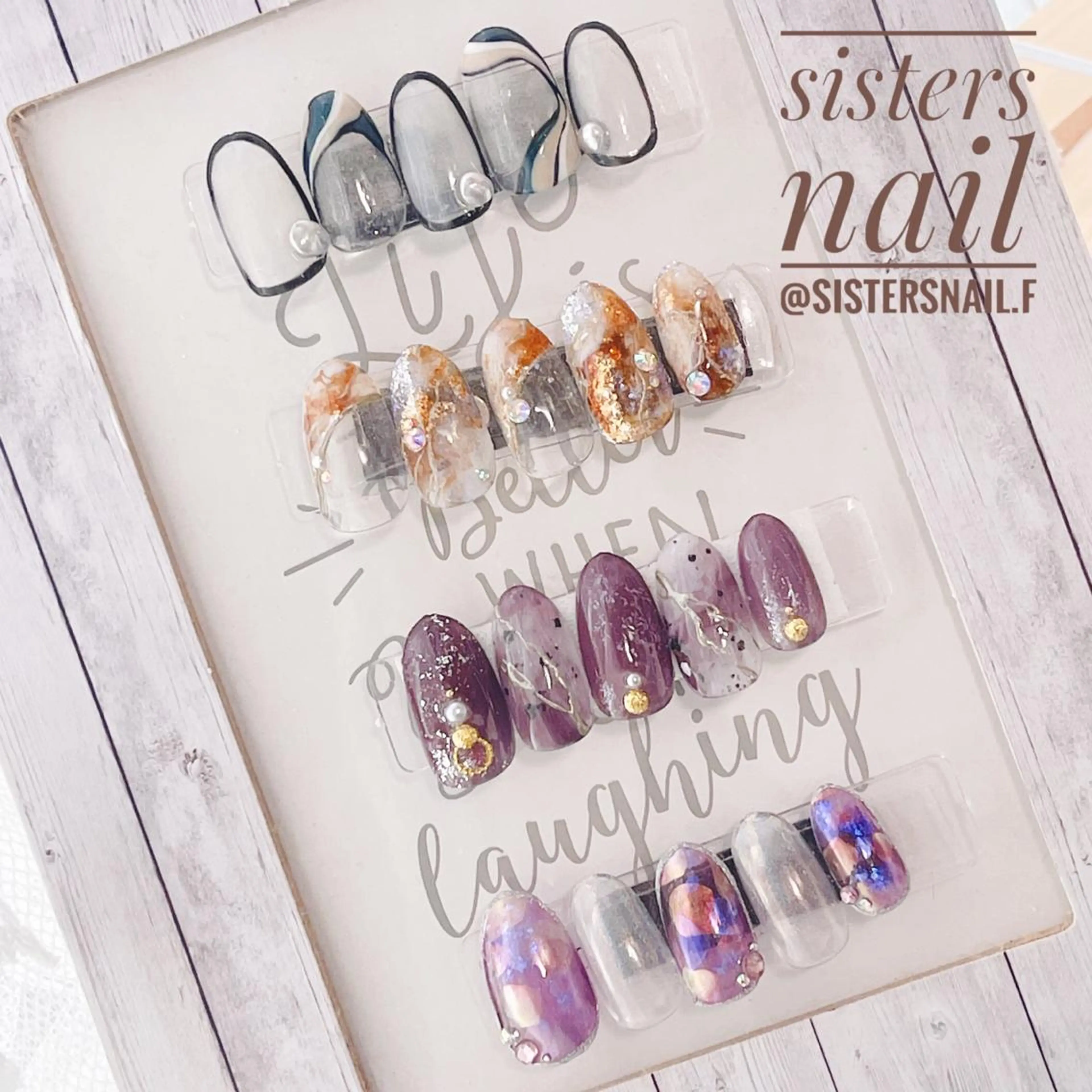 ネイル ハンドネイル ハンドケア sisters nail.fのネイルデザイン