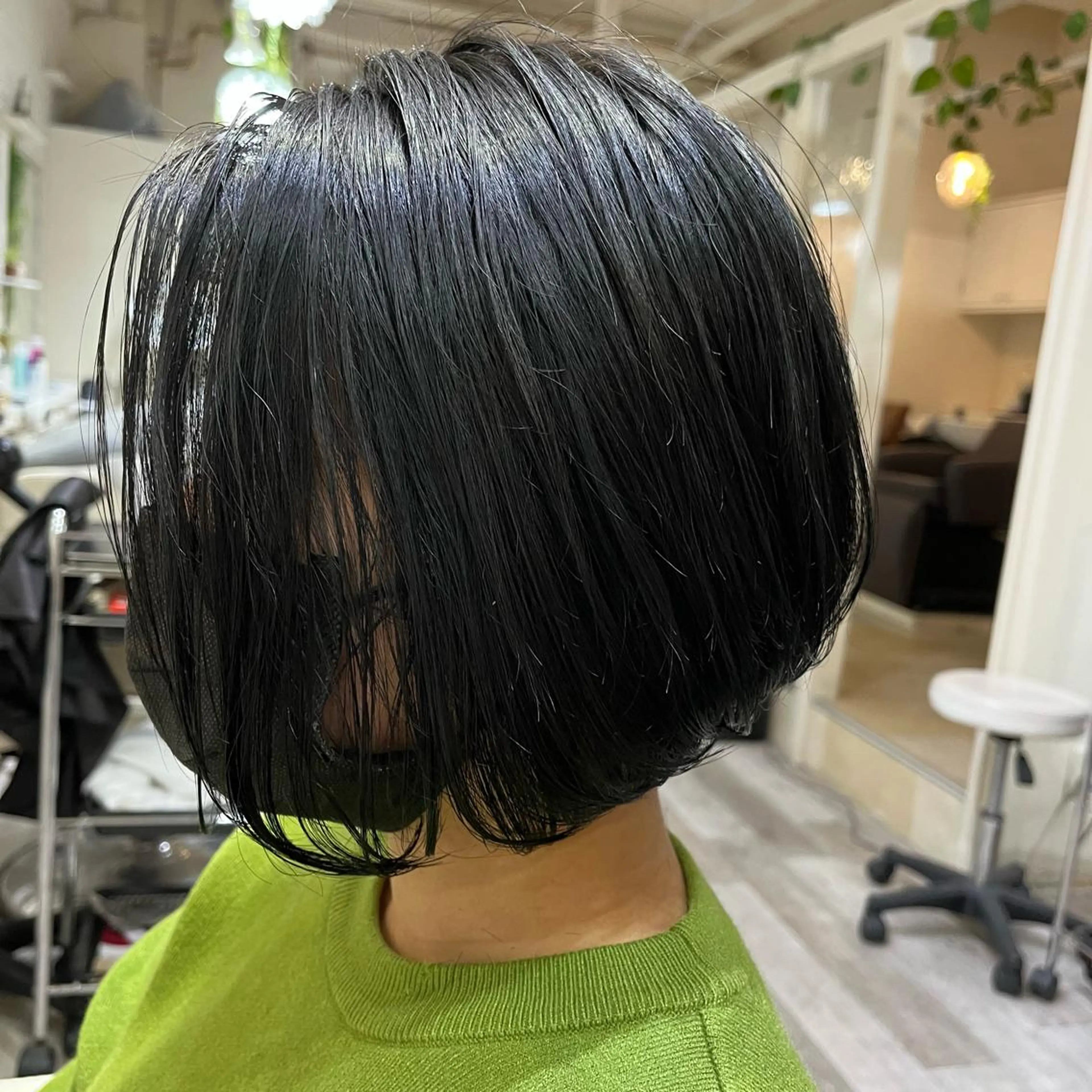 ショート ボブ くせ毛 カット トリートメント カラー特化美容師 なかもと たつひろのヘアスタイル