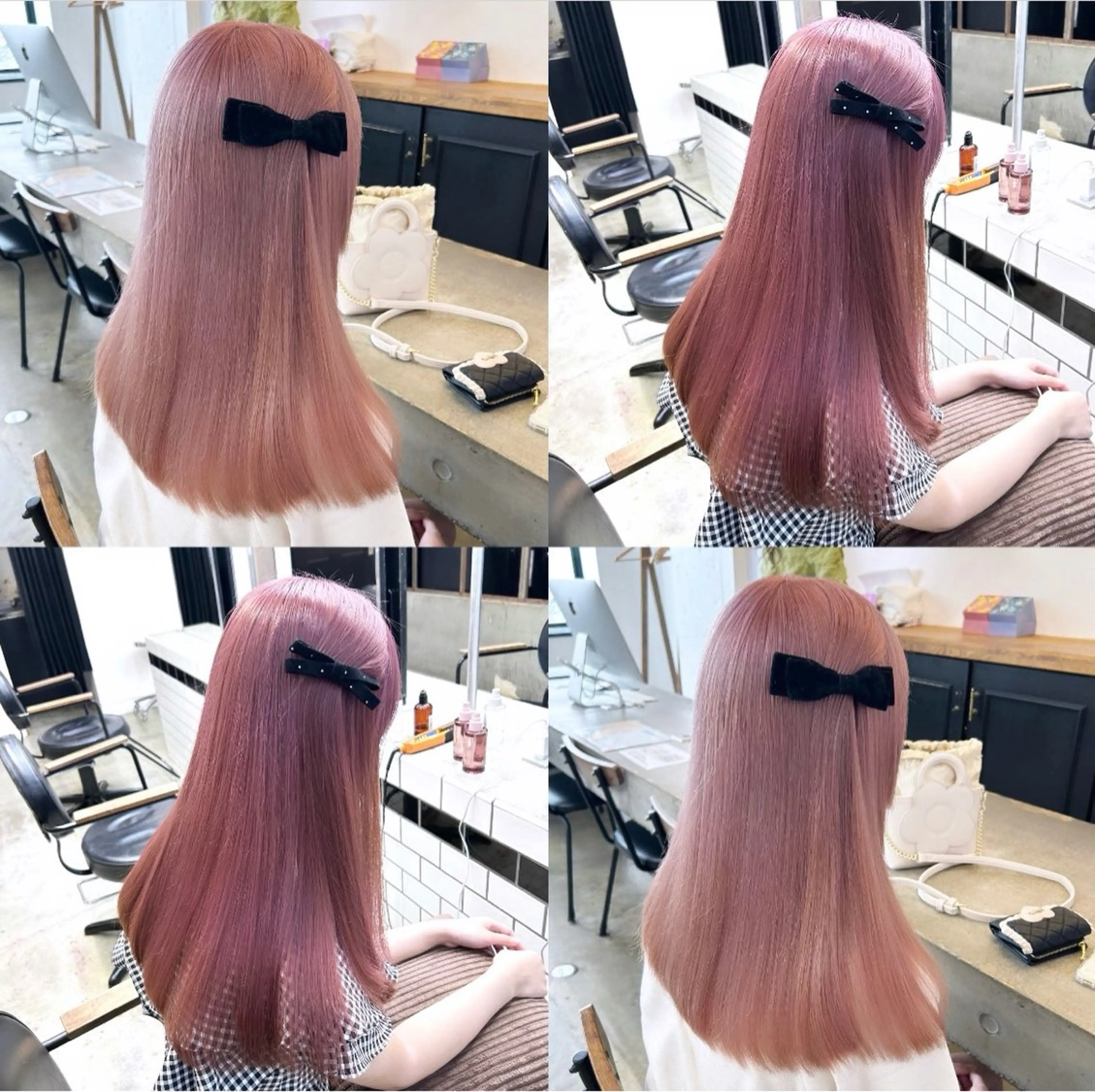ロング カラー ヘアアレンジ ヘアカラー トリートメント 🎀暖色カラー🎀 yurika♡のヘアスタイル