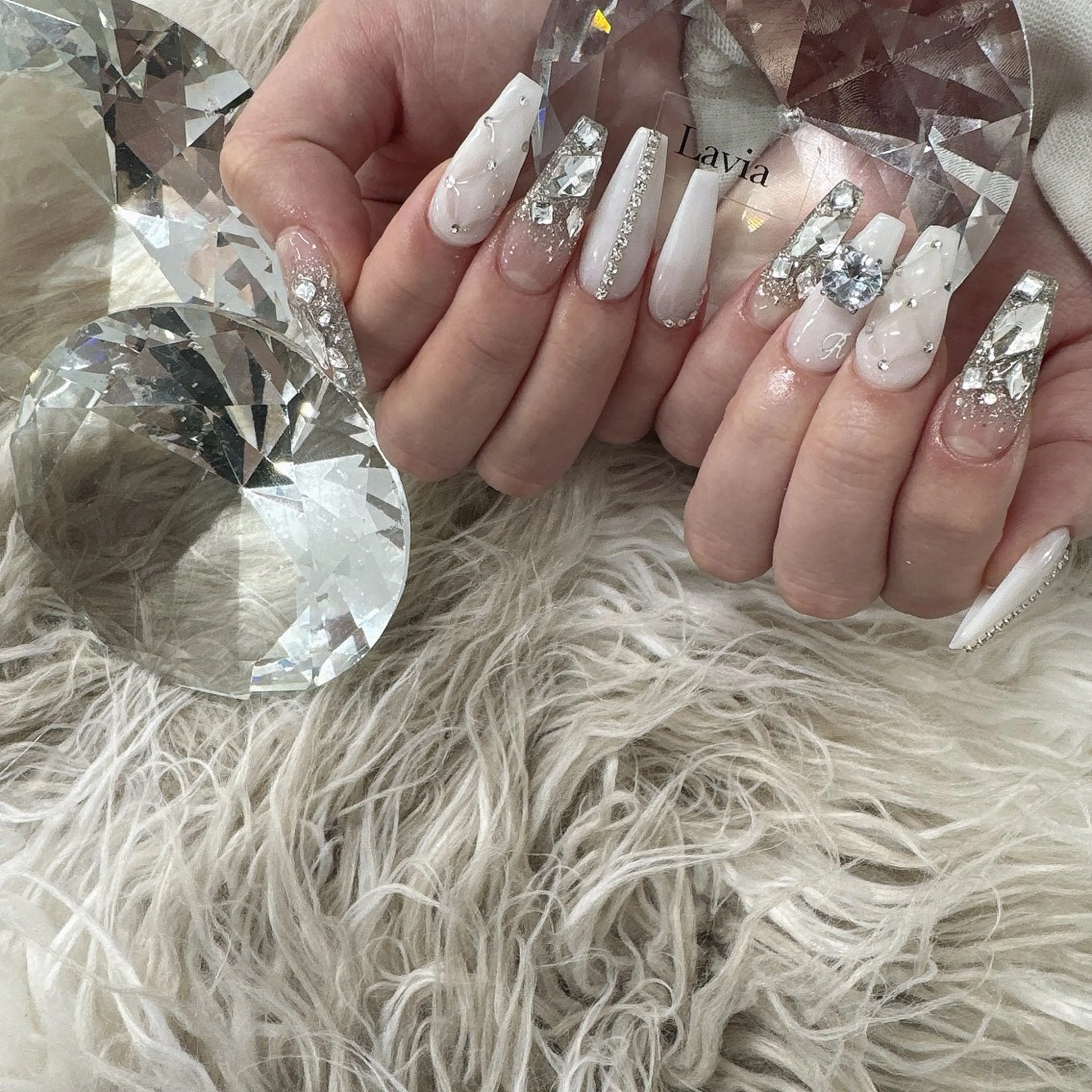 ネイル ハンドネイル Lavia nail＆eyelash所属・lavia🖤 ayumiのネイルデザイン